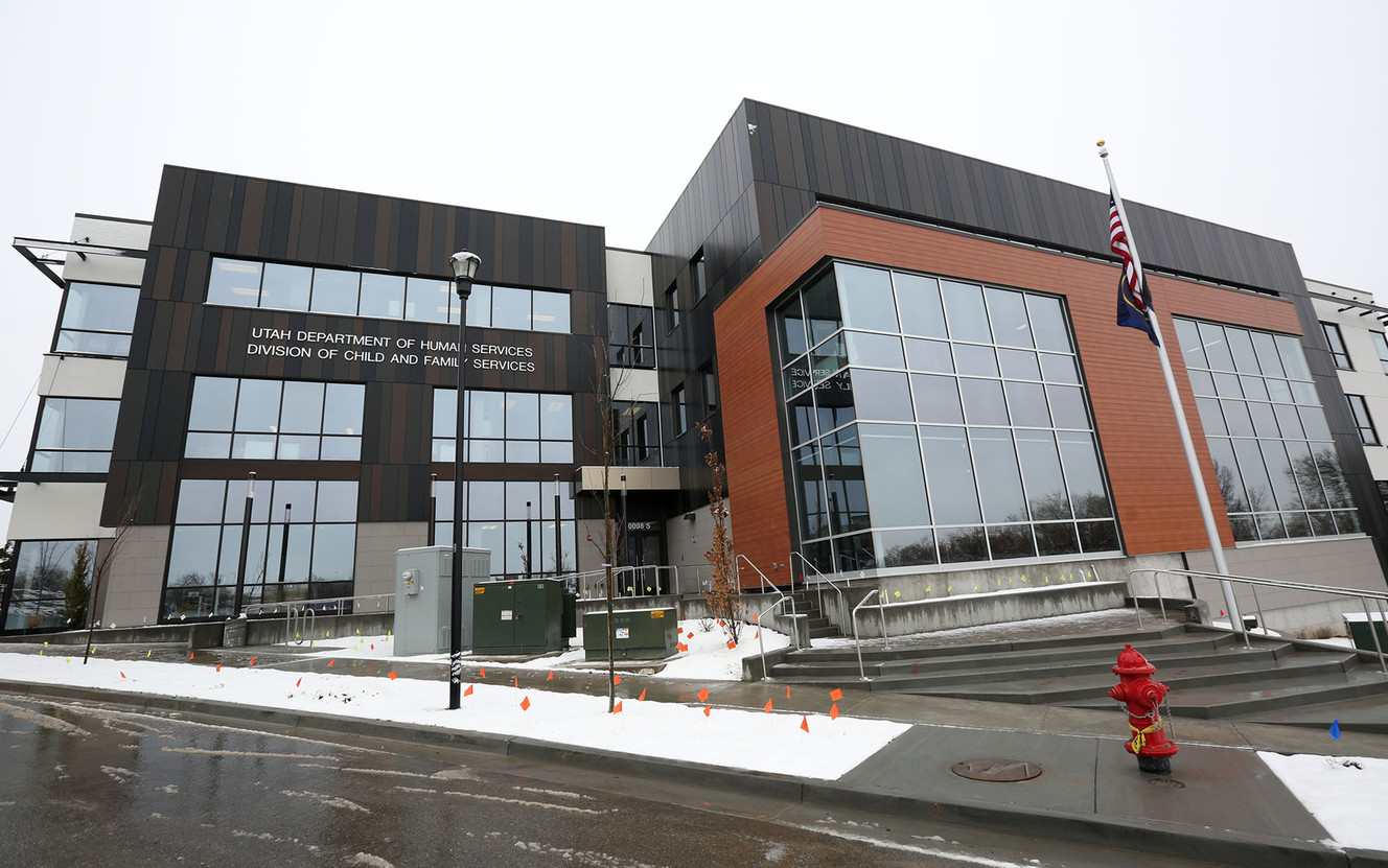 A new office building for the Utah Department of Human Services' Division of Child and Family Services. Photo: Kristin Murphy/Deseret News