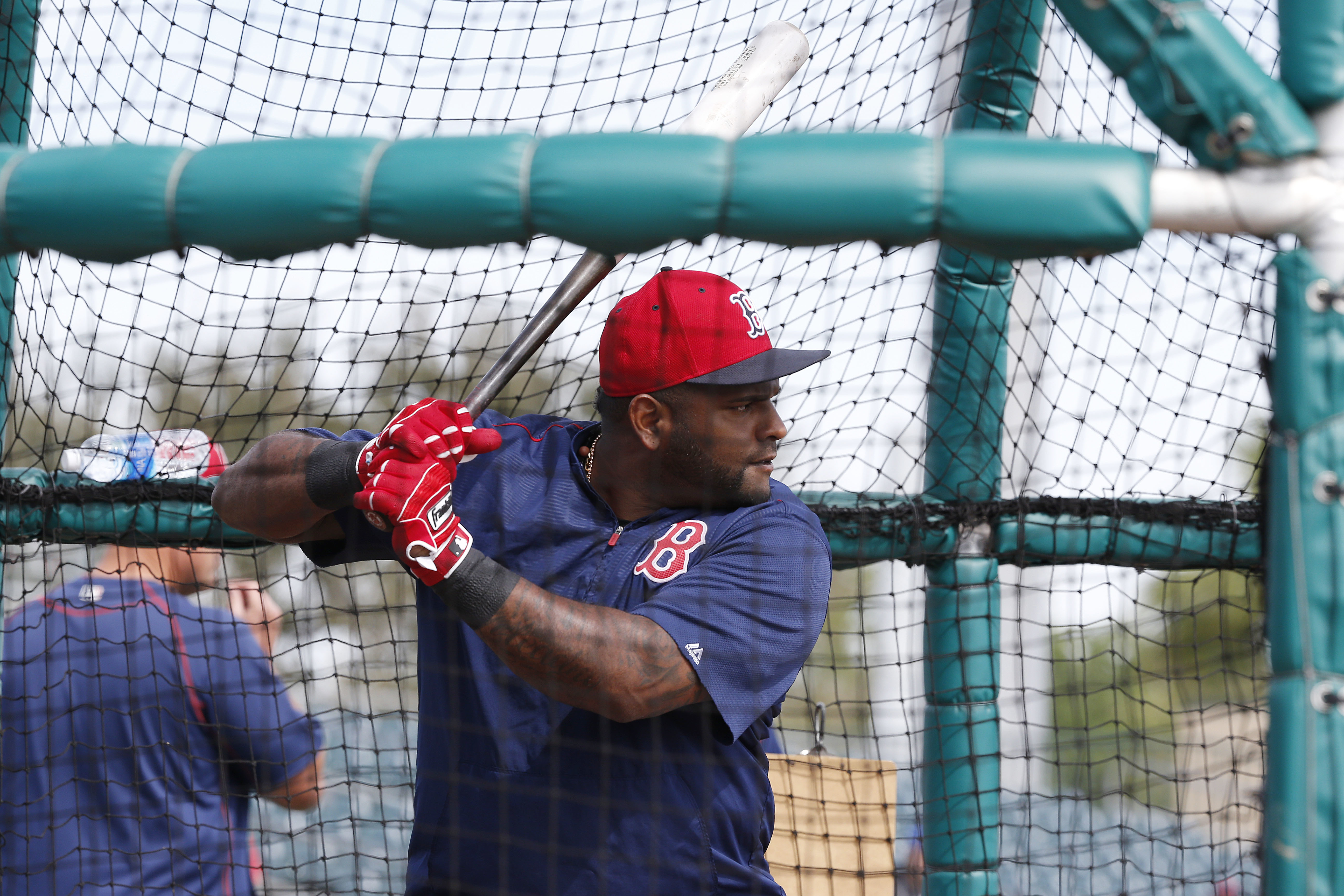 Sandoval has injured back and is out of Red Sox lineup
