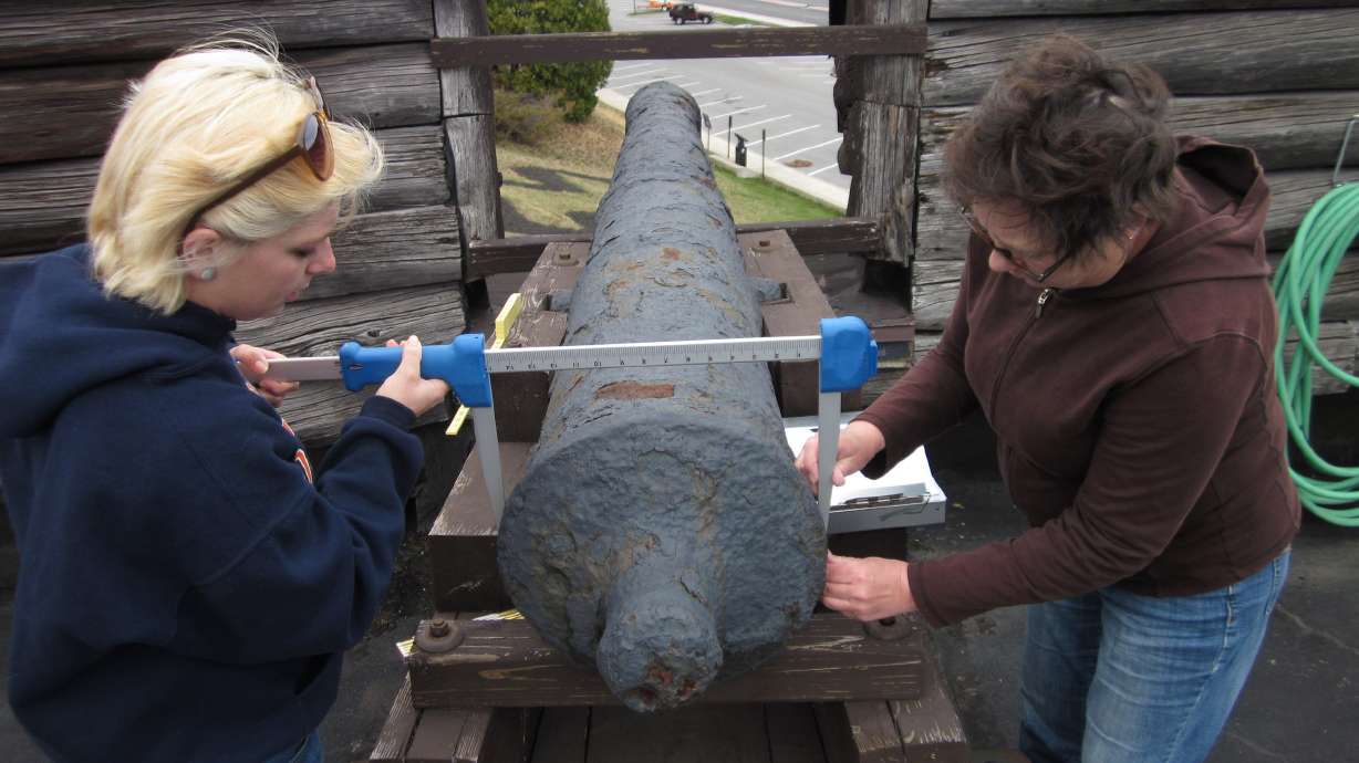 Project confirms NY fort's old guns came from Florida wreck