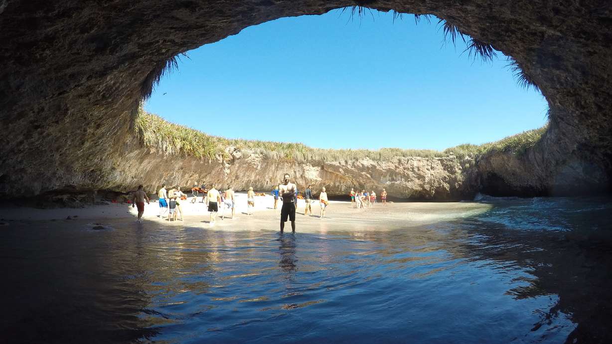 Travel spotlight: Ruggedly beautiful Mexico beach allegedly formed by bomb blast