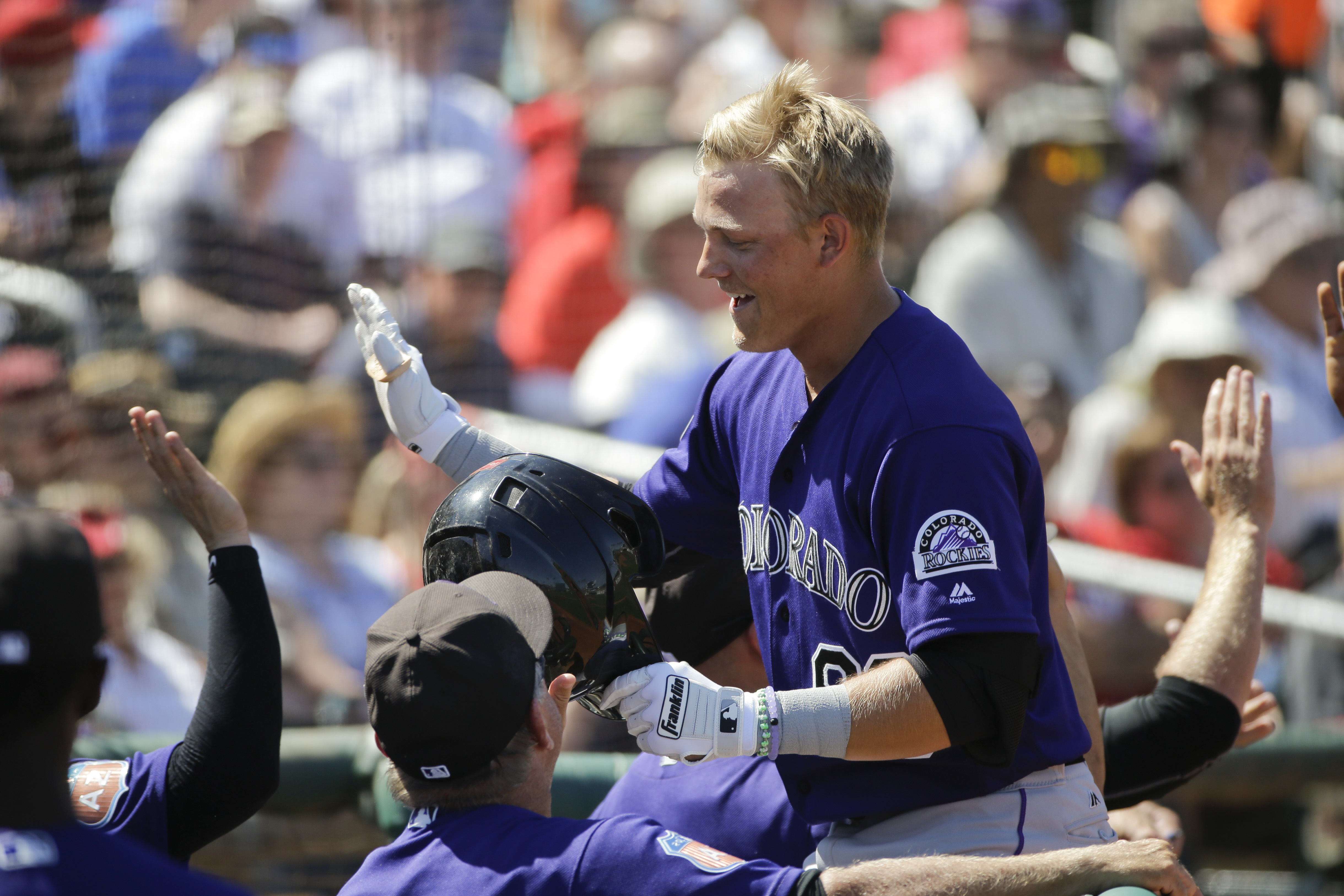 De La Rosa named opening day starter Rockies beat Reds 7-6