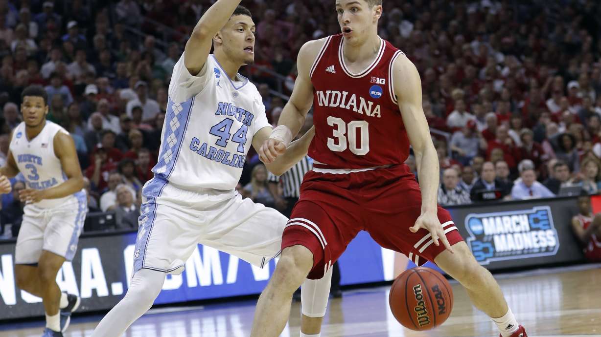 North Carolina runs away from Indiana, 101-86, in Sweet 16