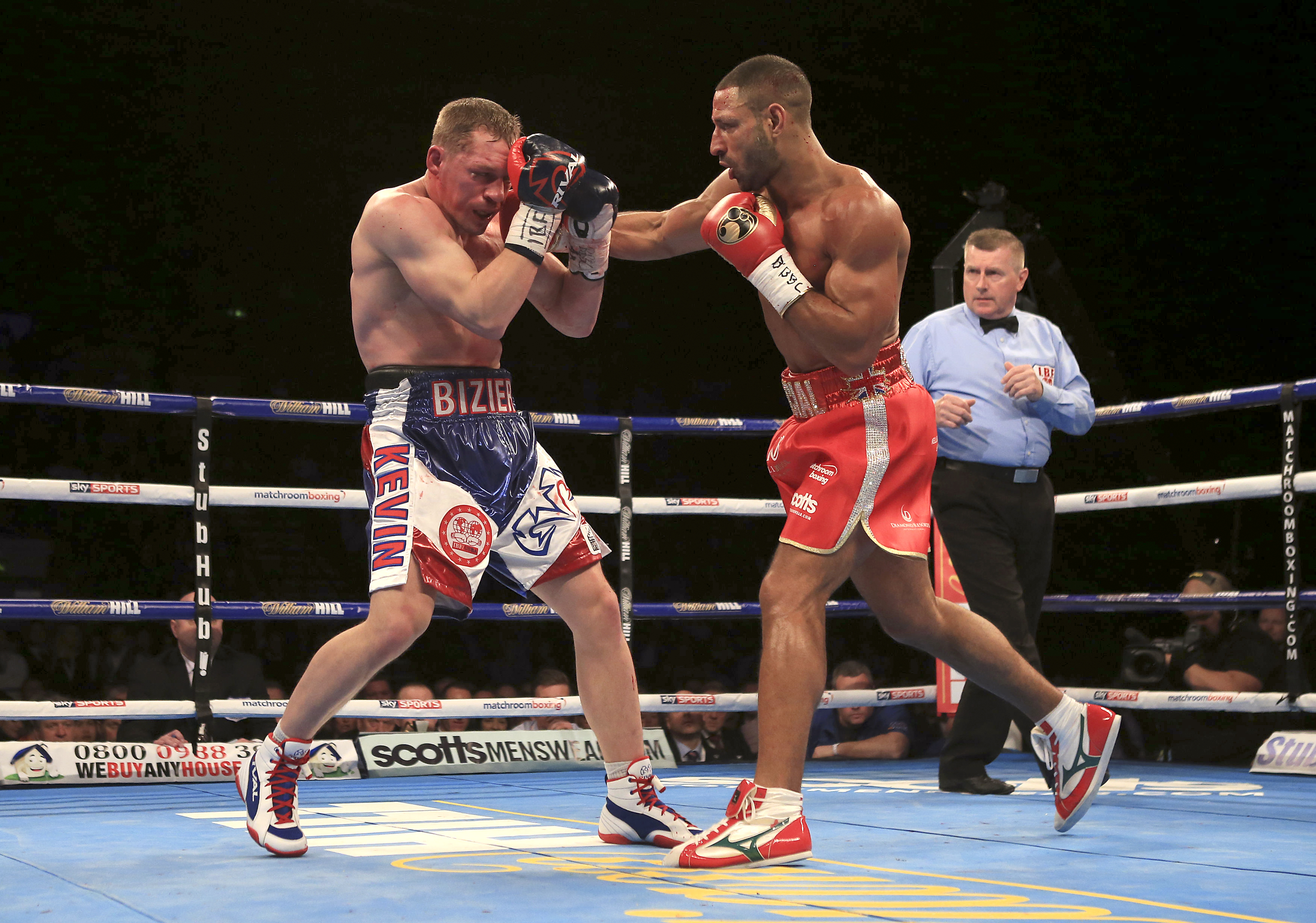 Brook stops Bizier in 2nd to keep IBF welterweight belt
