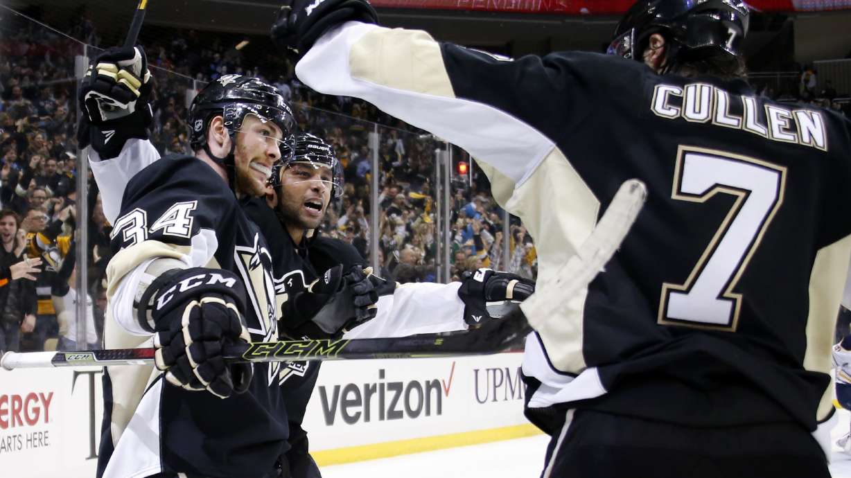 Penguins rally, top Sabres 5-4 in shootout