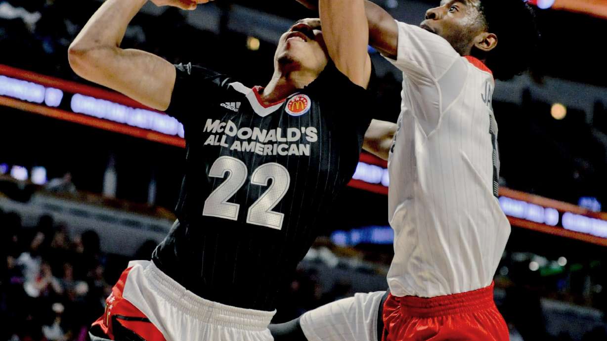 Jacksons lead West past East in McDonald's game