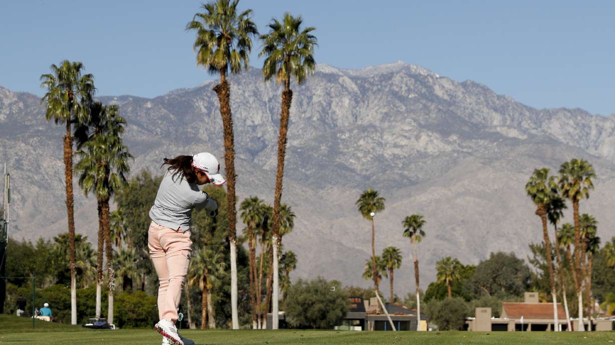 Azahara Munoz, Ai Miyazato tied for lead in ANA Inspiration