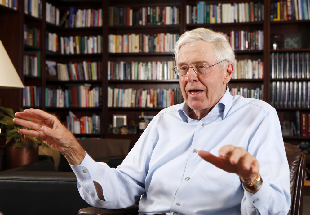 George Mason University becomes a favorite of Charles Koch