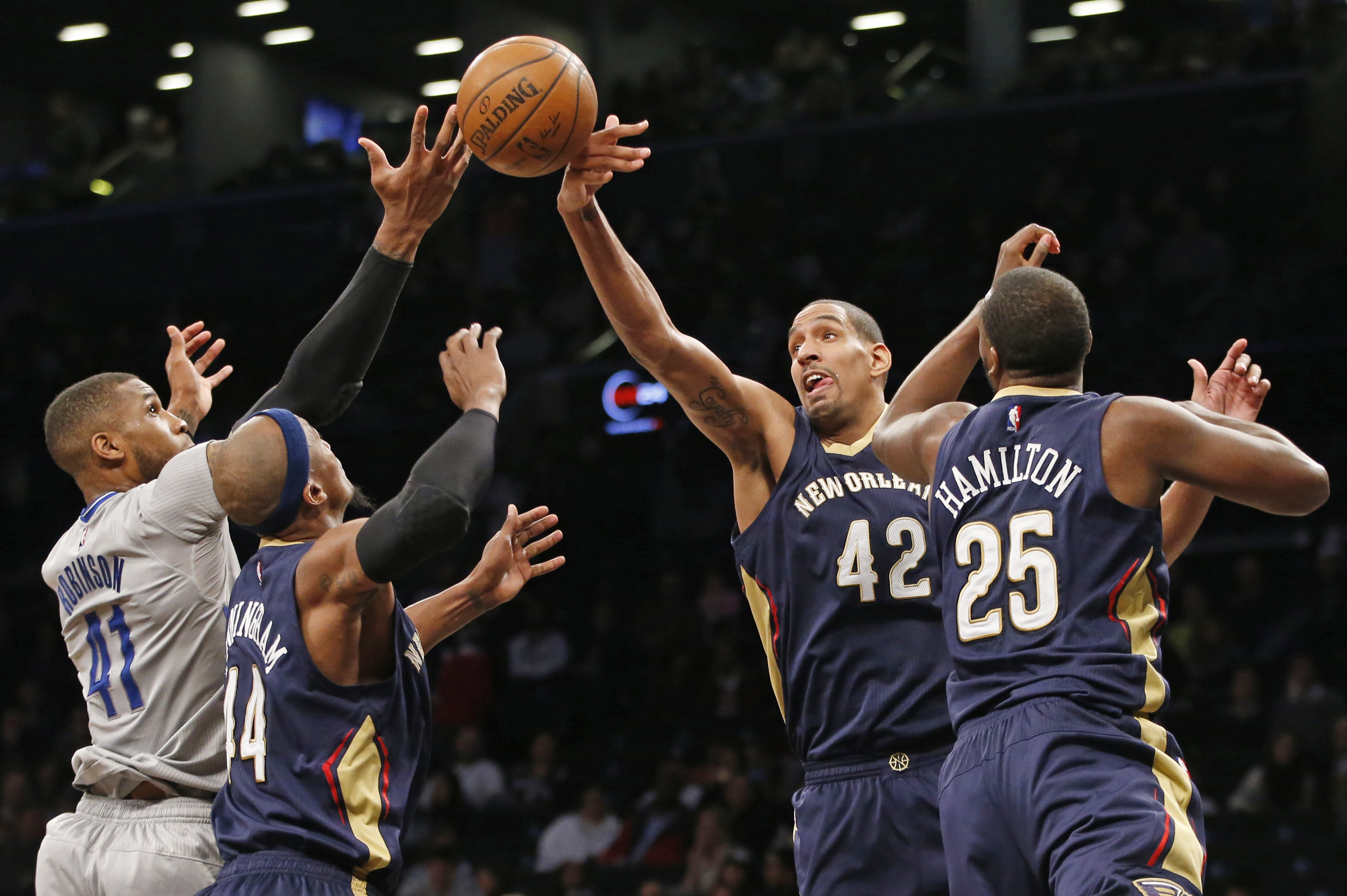 Frazier has 19 points, 13 assists, Pelicans top Nets 106-87