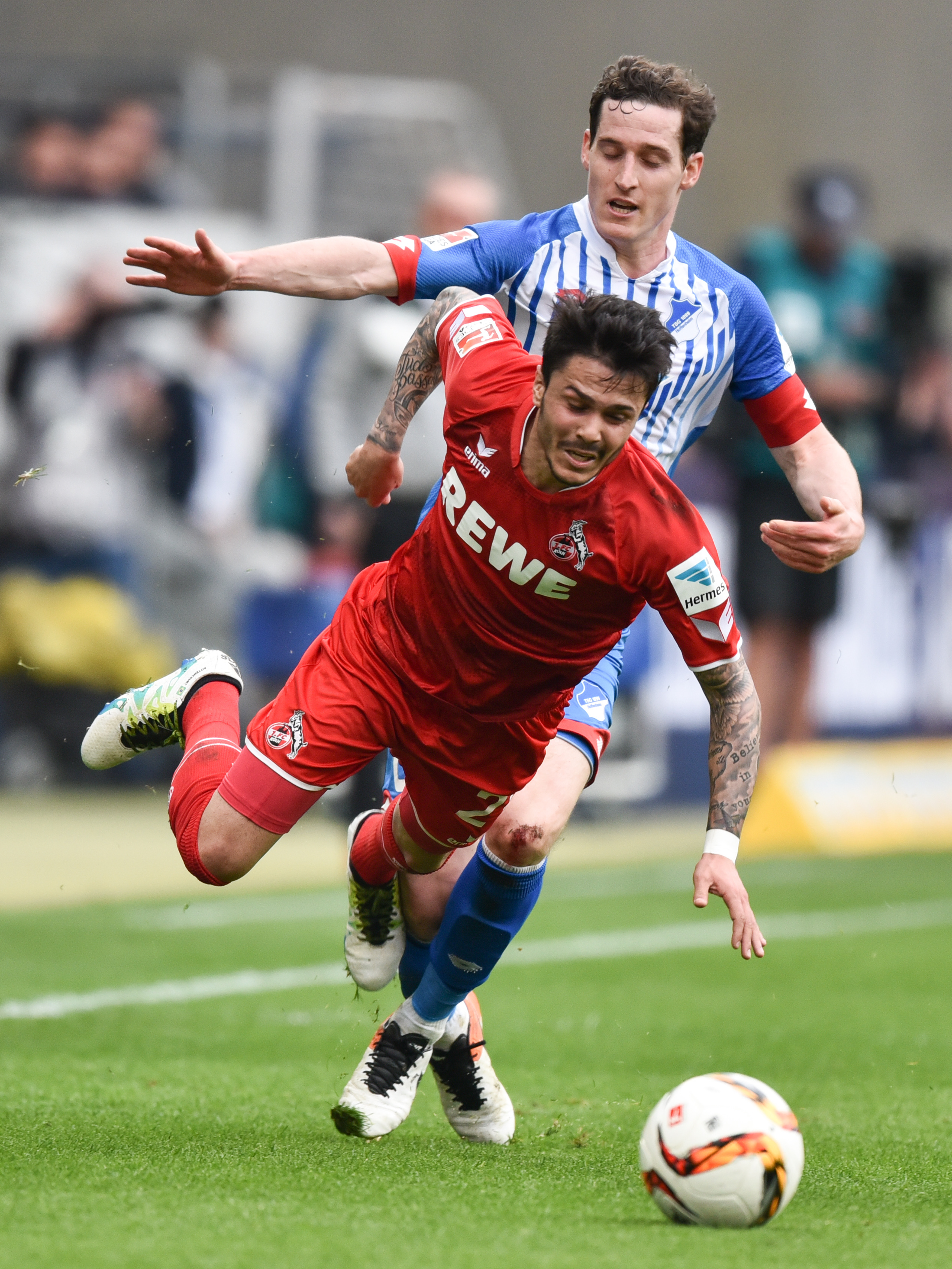 Cologne director in trouble for throwing gum at opponents