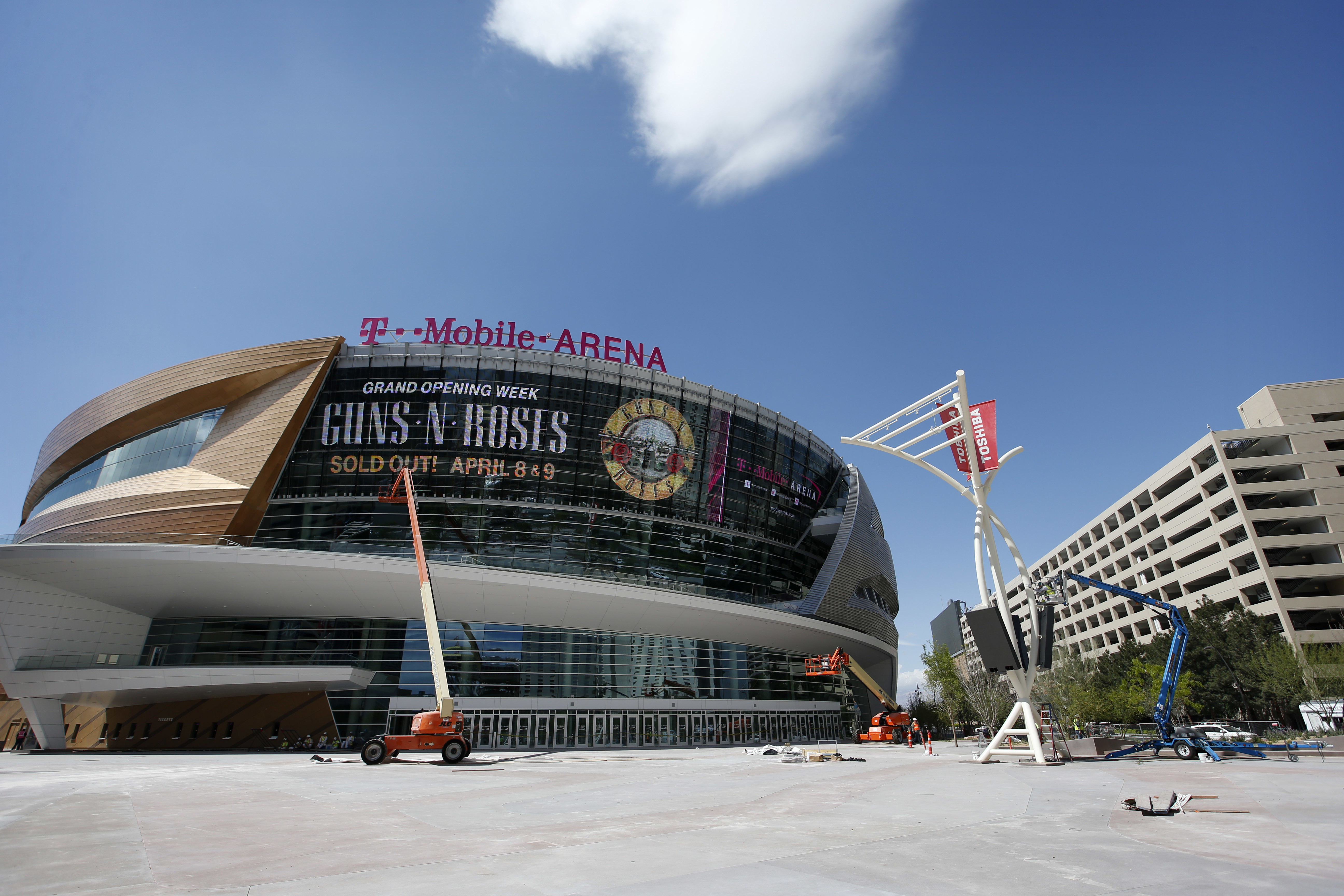 MGM bets on live events with T-Mobile Arena, new theater
