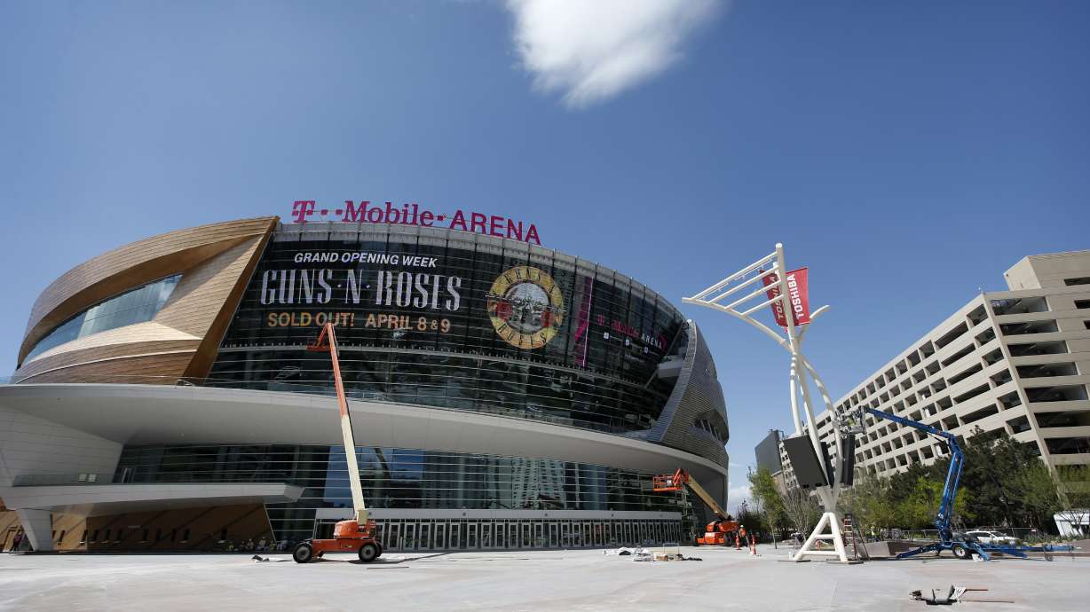 MGM bets on live events with T-Mobile Arena, new theater