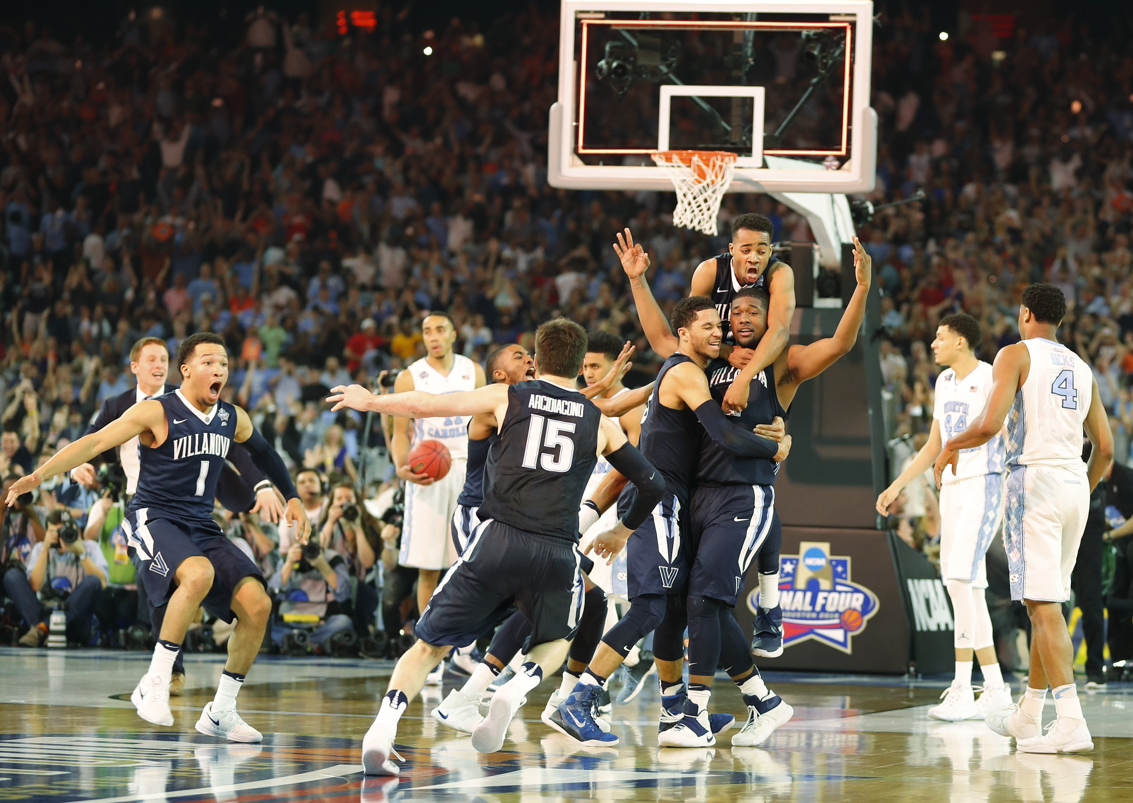 Villanova beats North Carolina in final of NCAA Tournament, wins first title since 1985