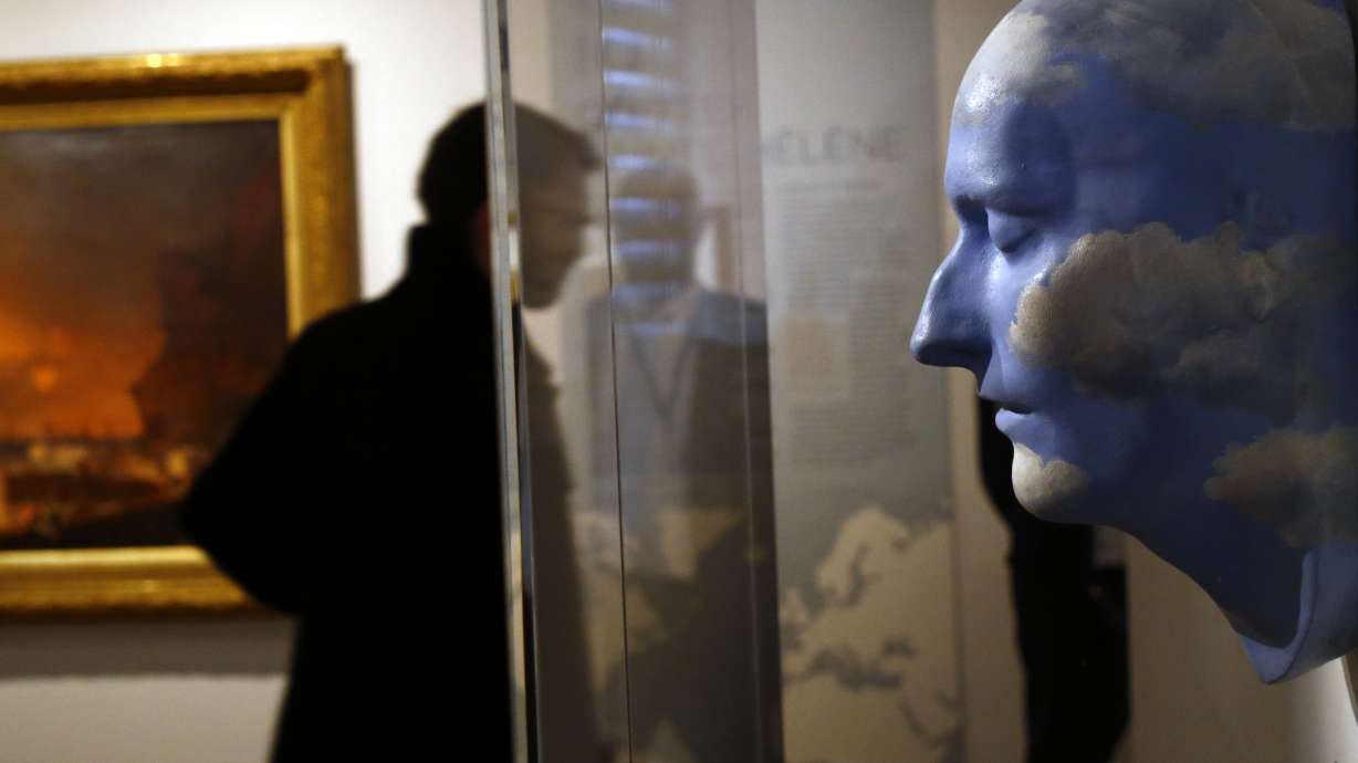 Exiled Napoleon's island home recreated in Paris exhibition
