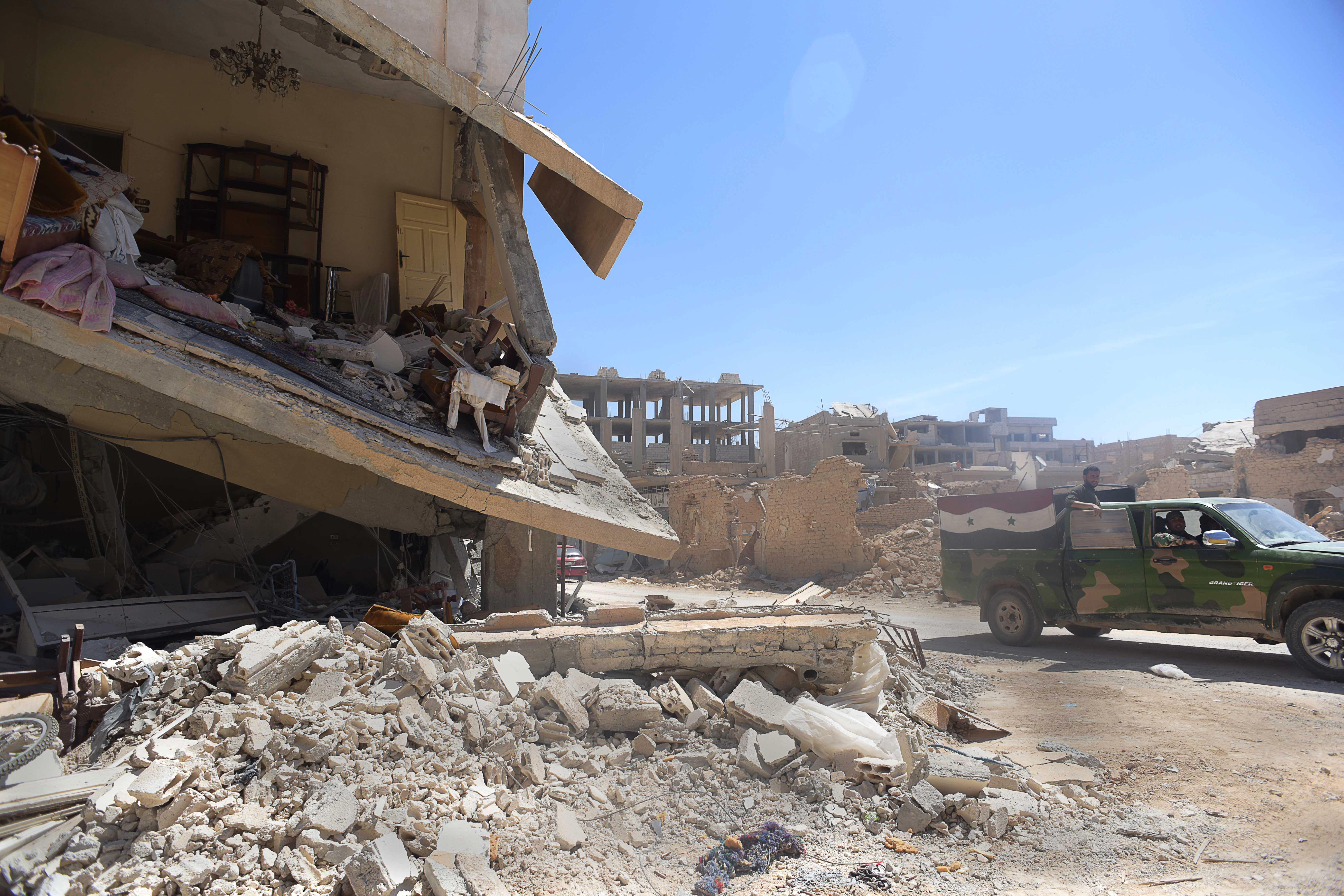 The Latest: US accuses Syria of blocking aid to many areas