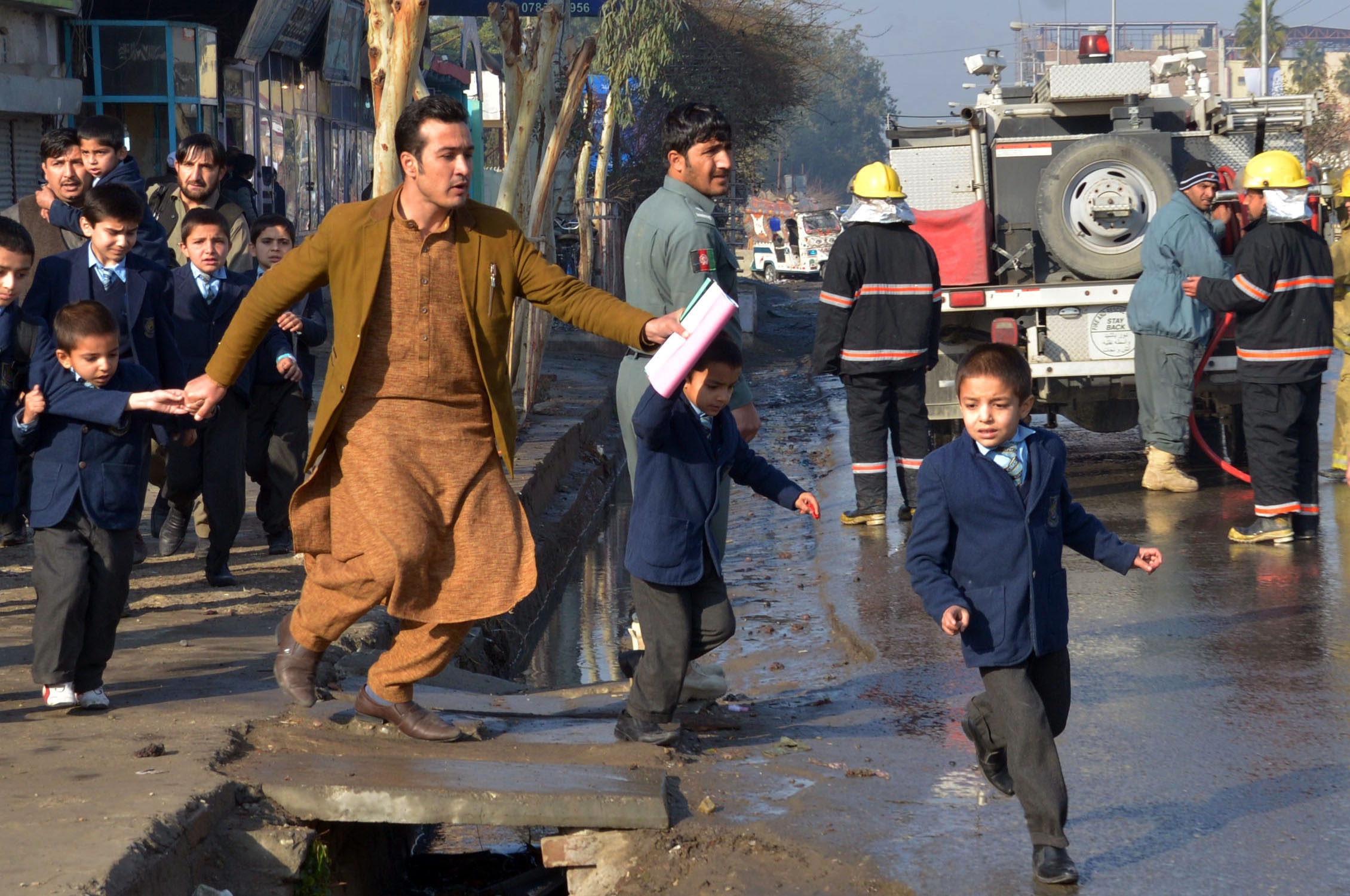 As Afghan war escalates, schools forced to close