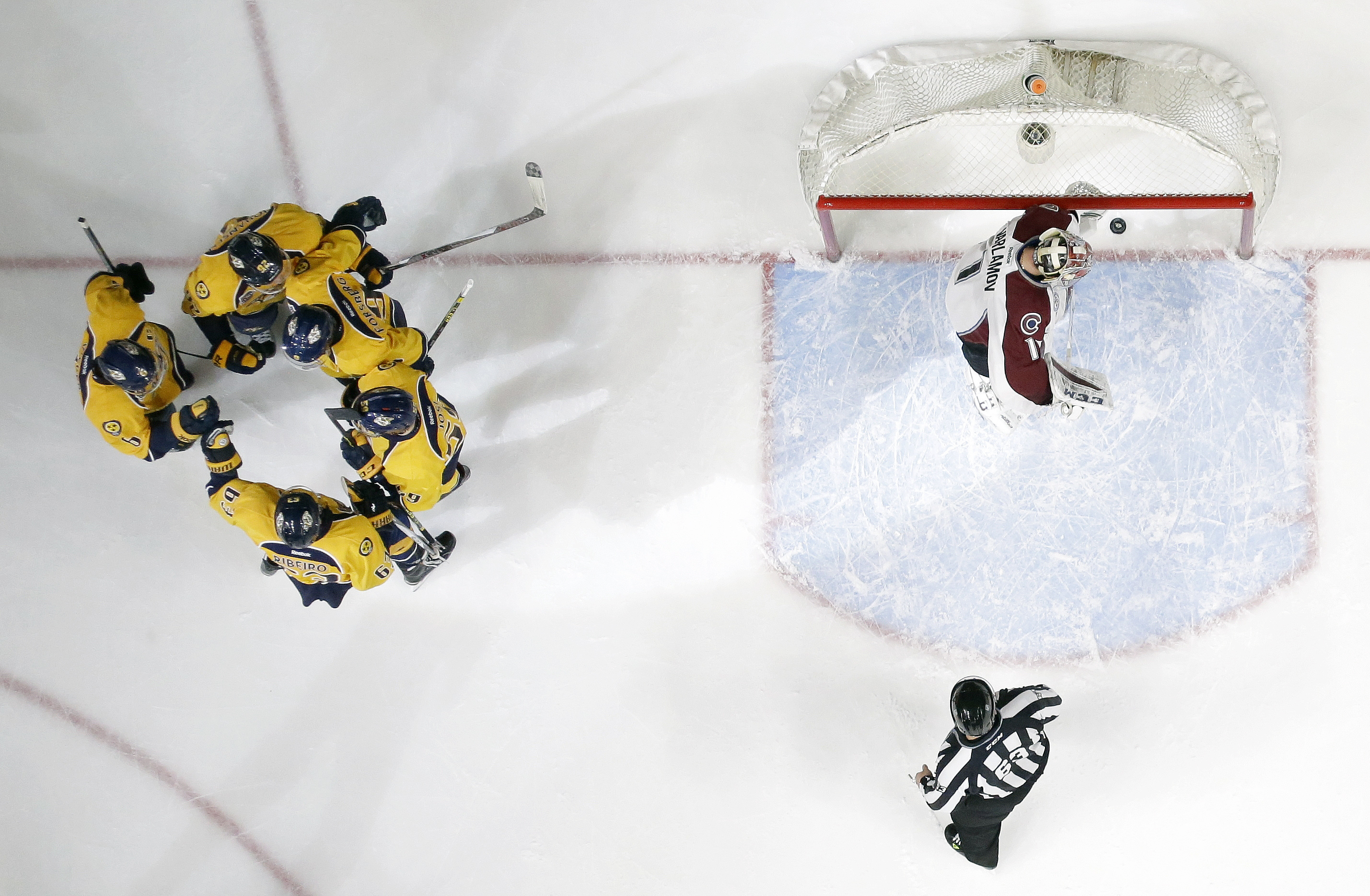 Predators' 4-3 win eliminates Avs from playoff contention