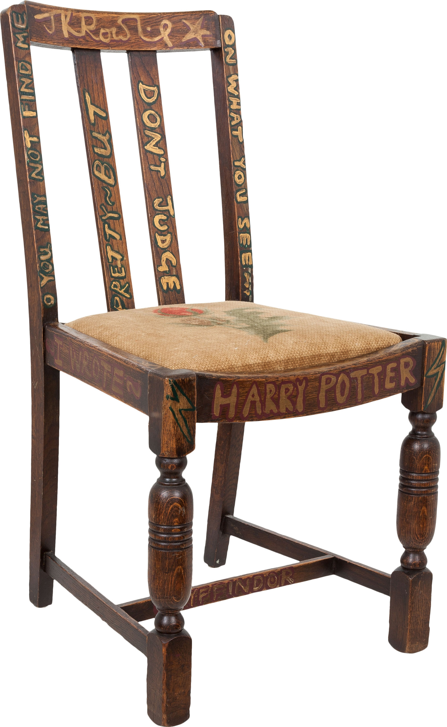 Harry Potter author's chair sells for $394,000 at auction