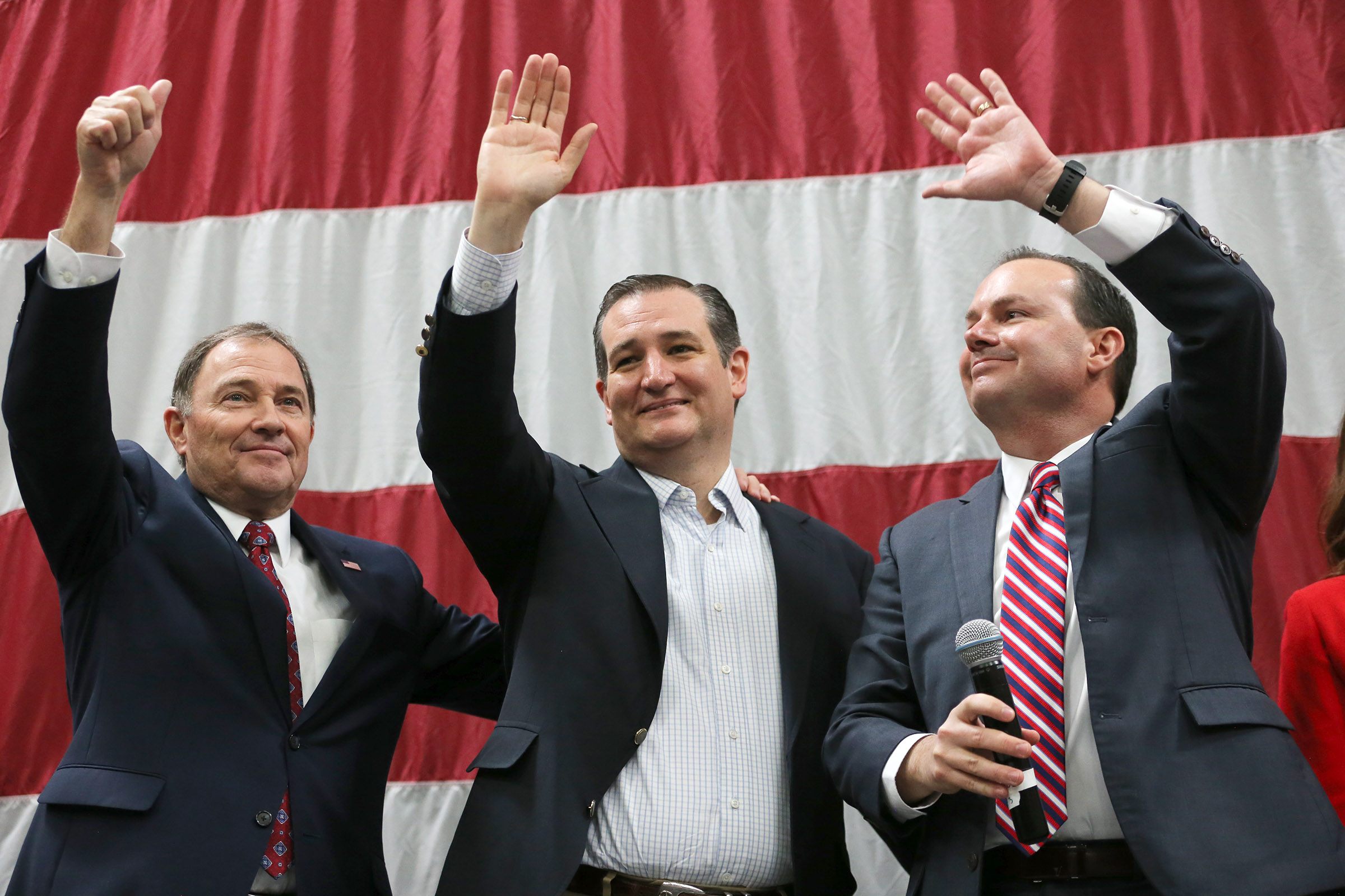 Gary Herbert, Mike Lee representing Utah at GOP convention