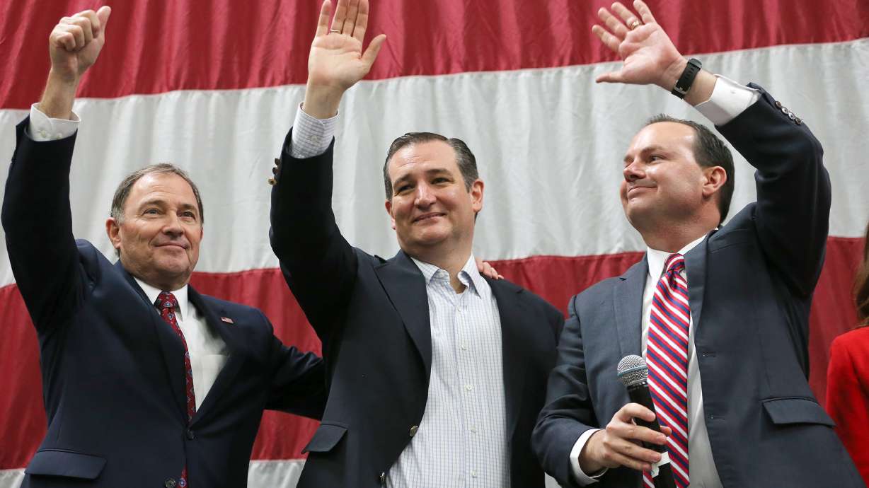 Gary Herbert, Mike Lee representing Utah at GOP convention