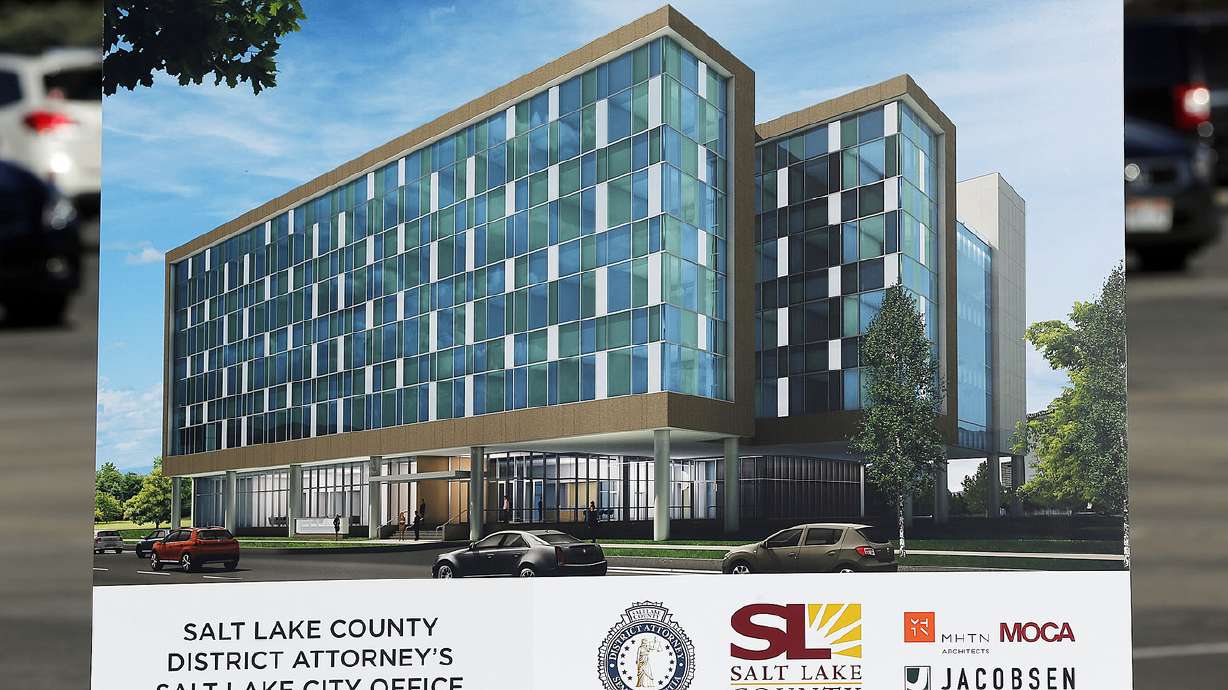 Salt Lake County breaks ground on 2 new district attorney office buildings