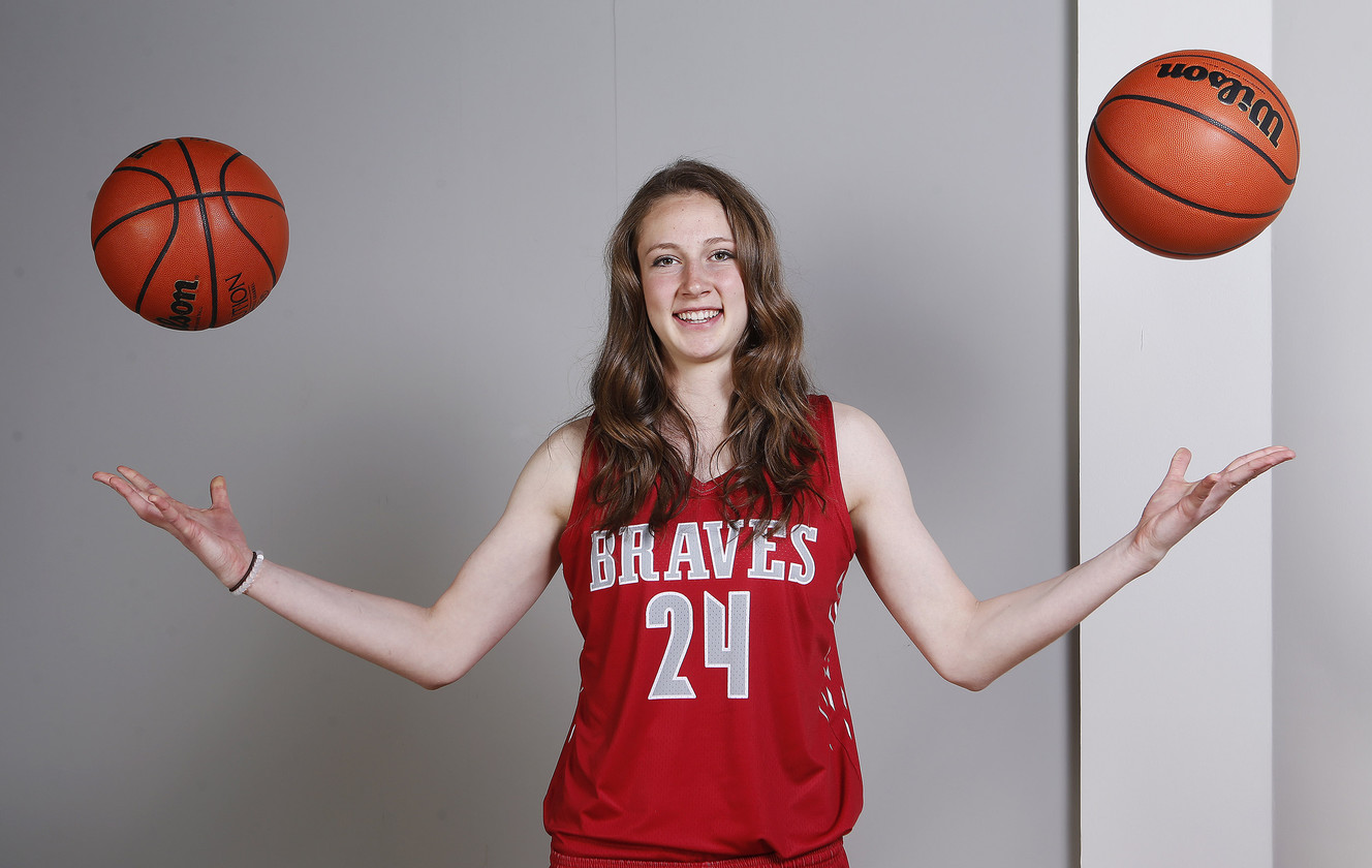 Bountiful's Kennedy Redding poses for a photo in Salt Lake City, April 5, 2016. (Photo: Jeffrey D. Allred, Deseret News)