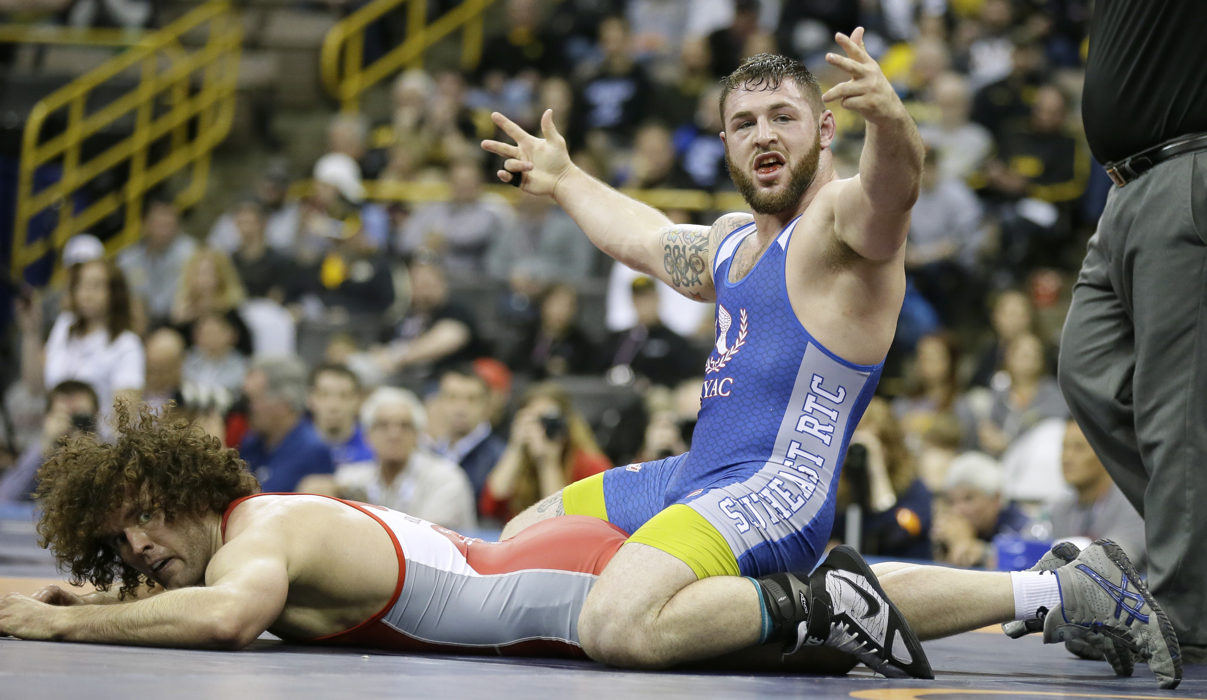 Dlagnev, Provisor earn Olympic wrestling berths