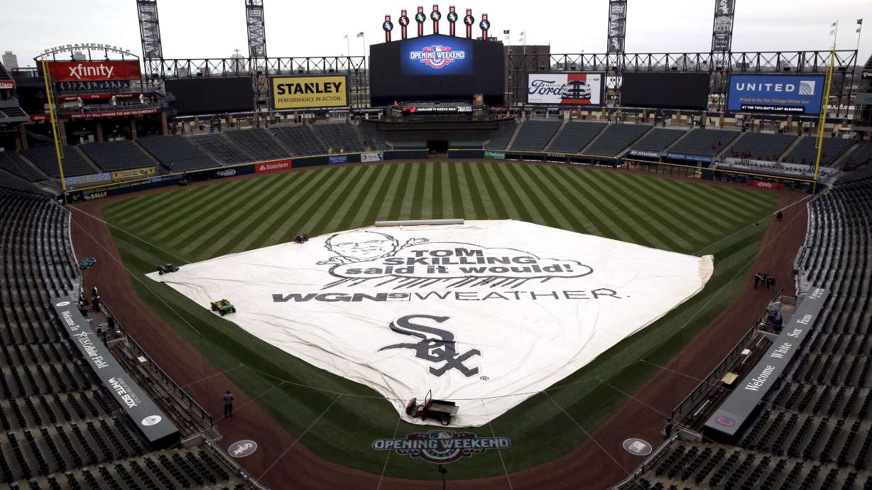 Indians at White Sox postponed because of rain