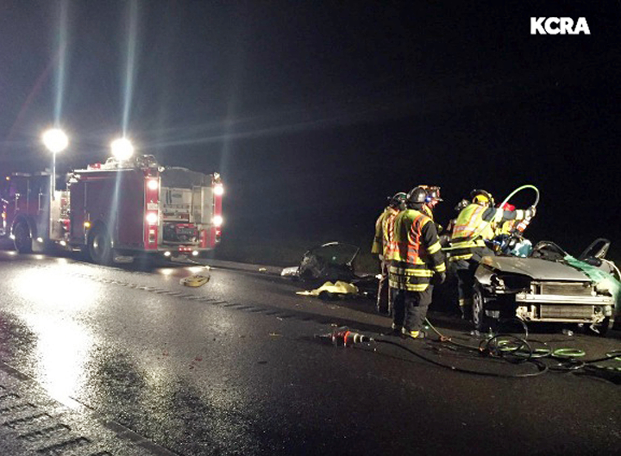 The Latest: 2 identified in deadly crash in California