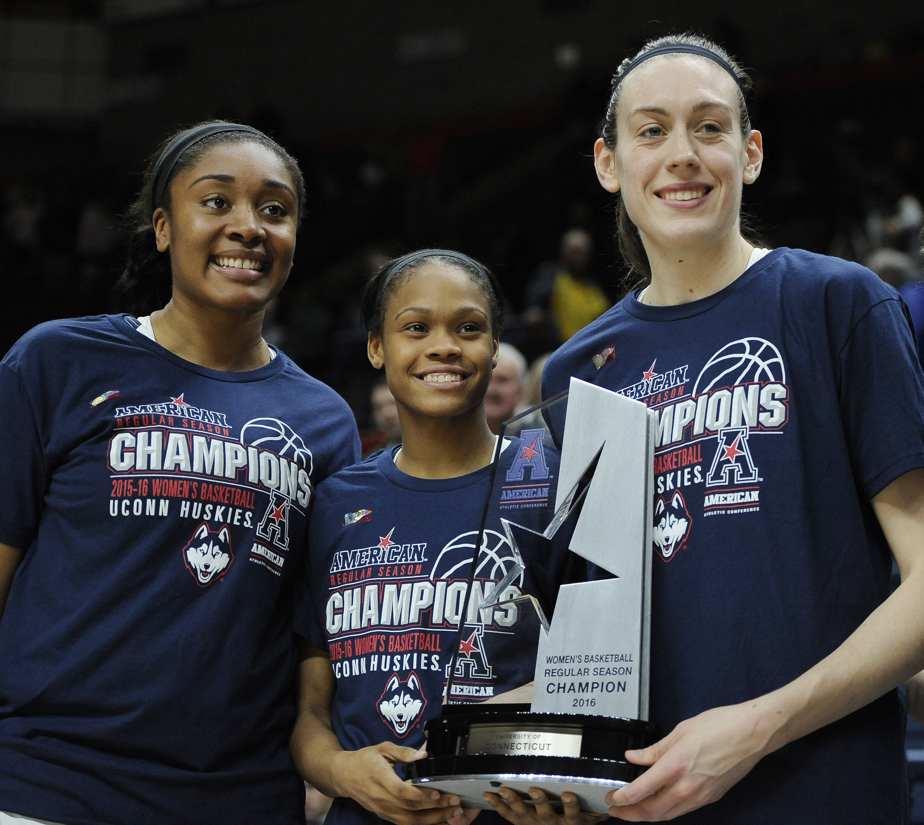 Breanna Stewart top pick in WNBA, leading 1-2-3 UConn sweep