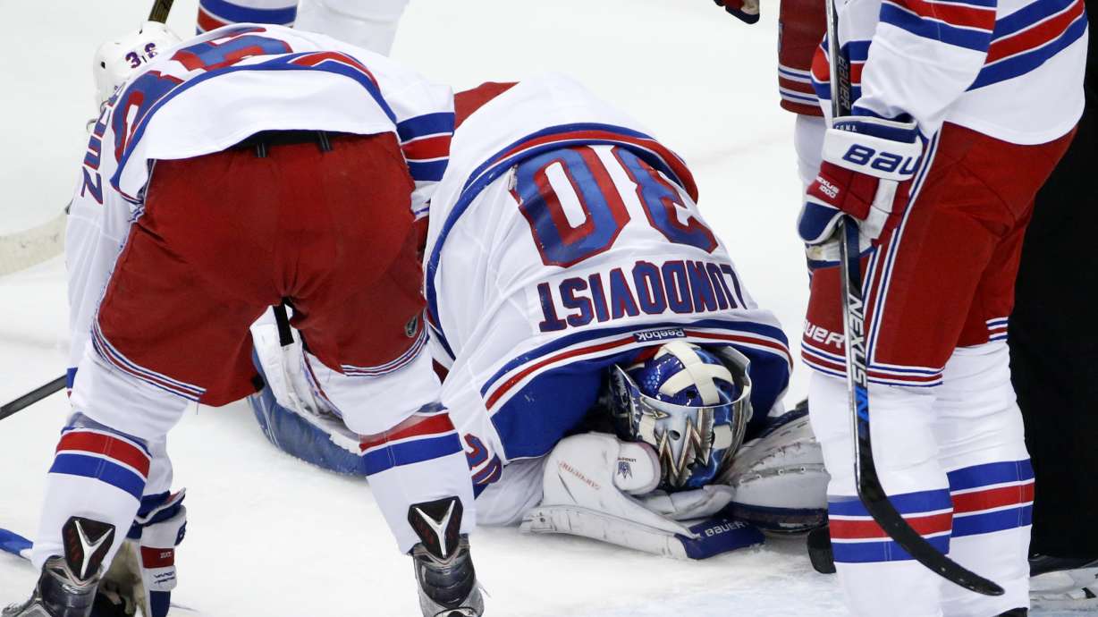 Lundqvist starts for Rangers, Fleury out again for Penguins