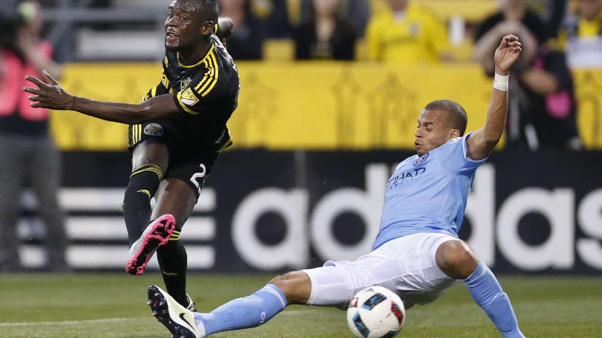 Meram leads Columbus to first win, 3-1 over NYC FC