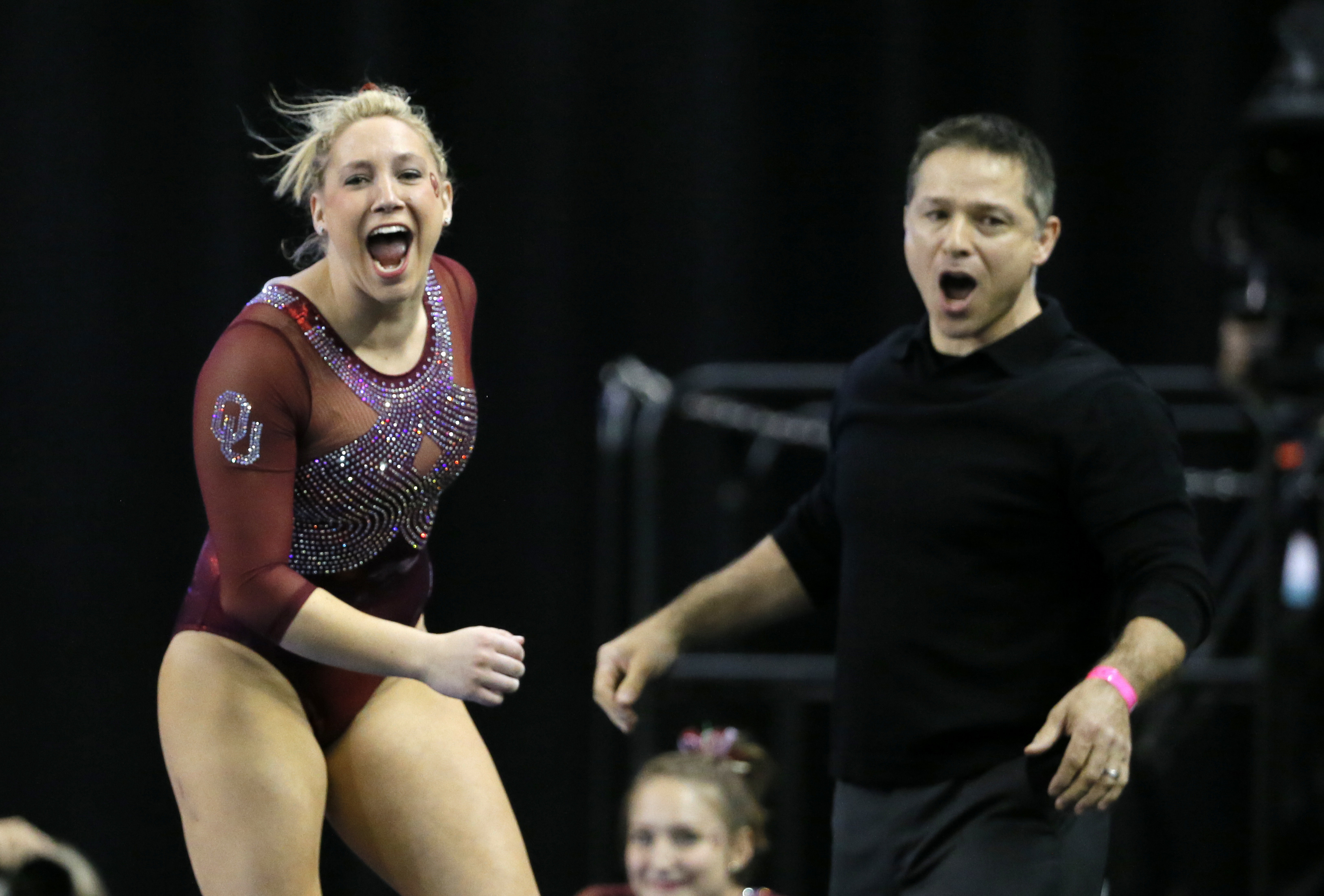 Oklahoma women end Florida's 3-year title run in gymnastics