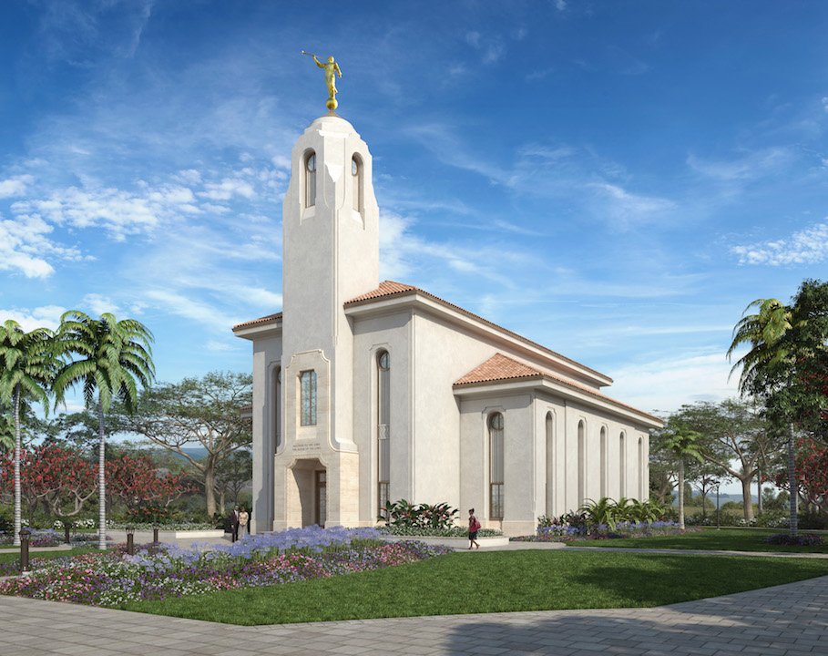 Rendering of the Durban South Africa Temple. (Photo: © 2016 Intellectual Reserve, Inc. All rights reserved)