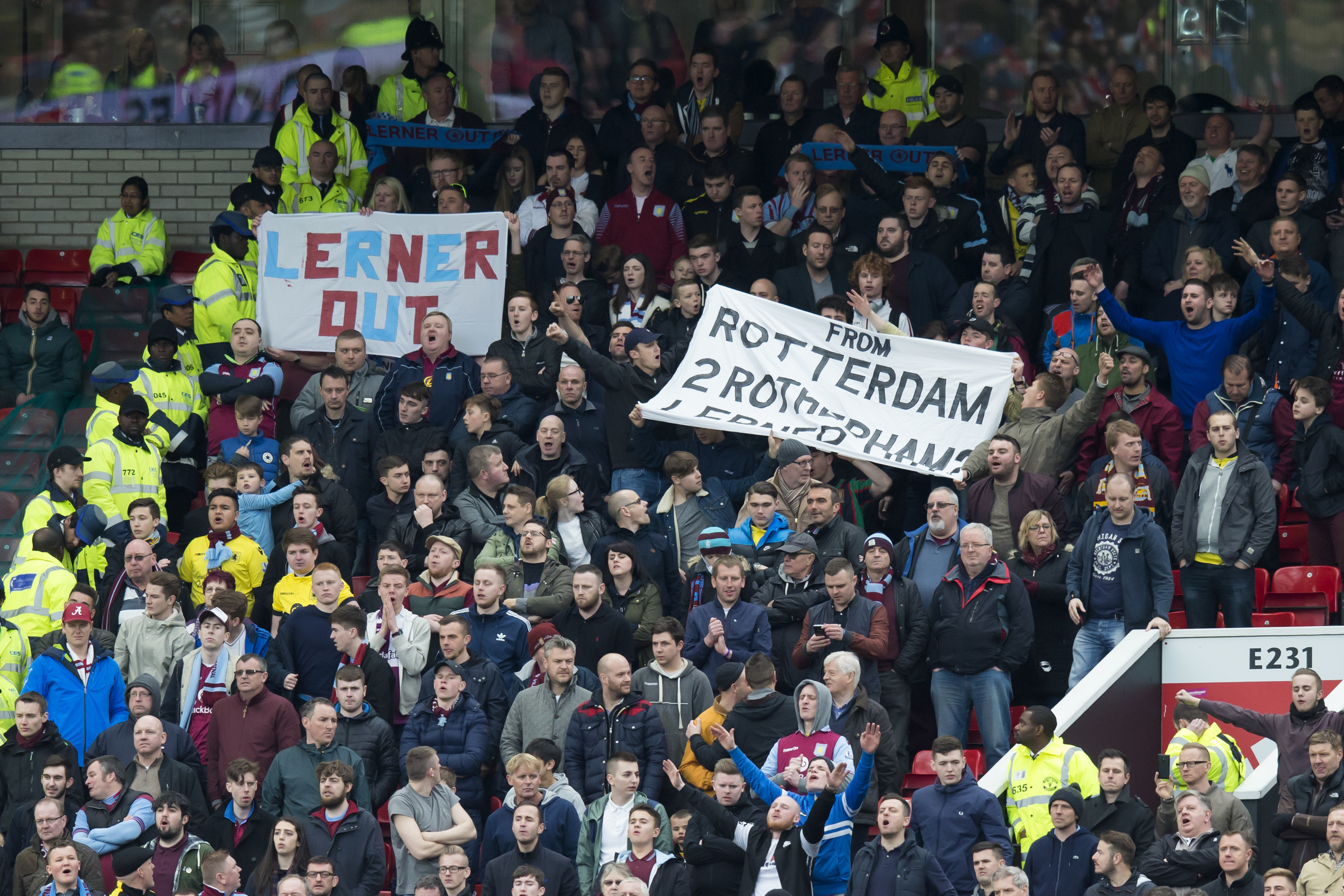 More turmoil for relegated Aston Villa as directors quit