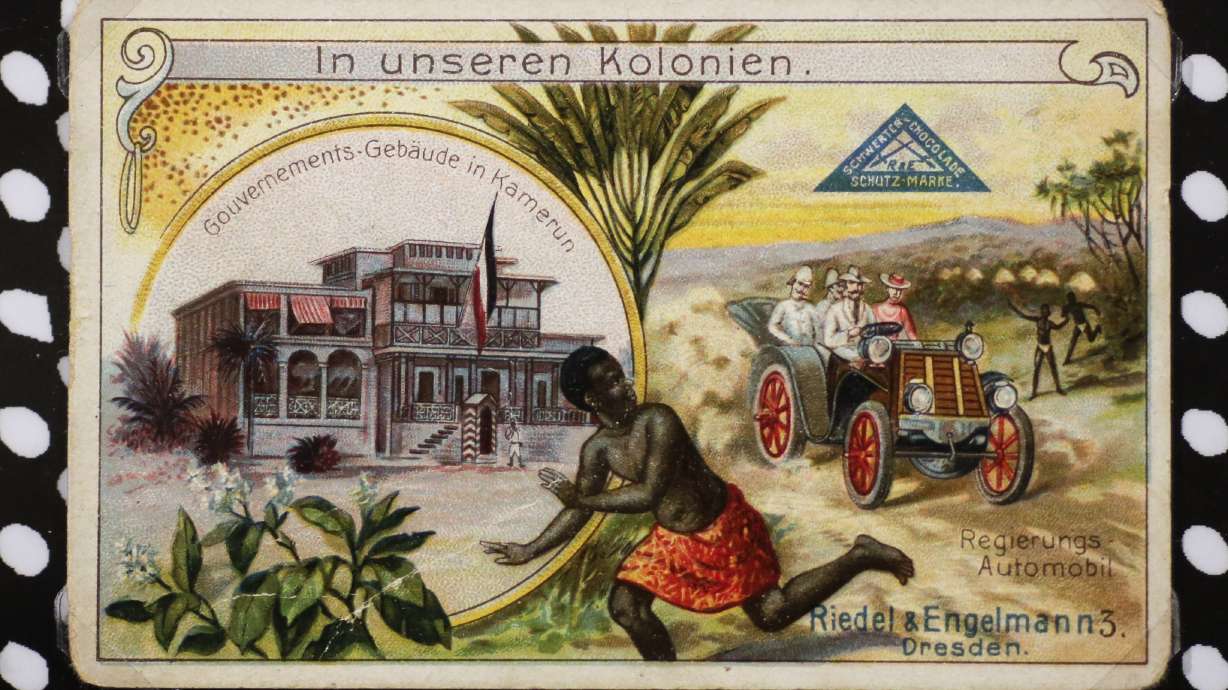 German museum exhibits racist stickers spanning 130 years