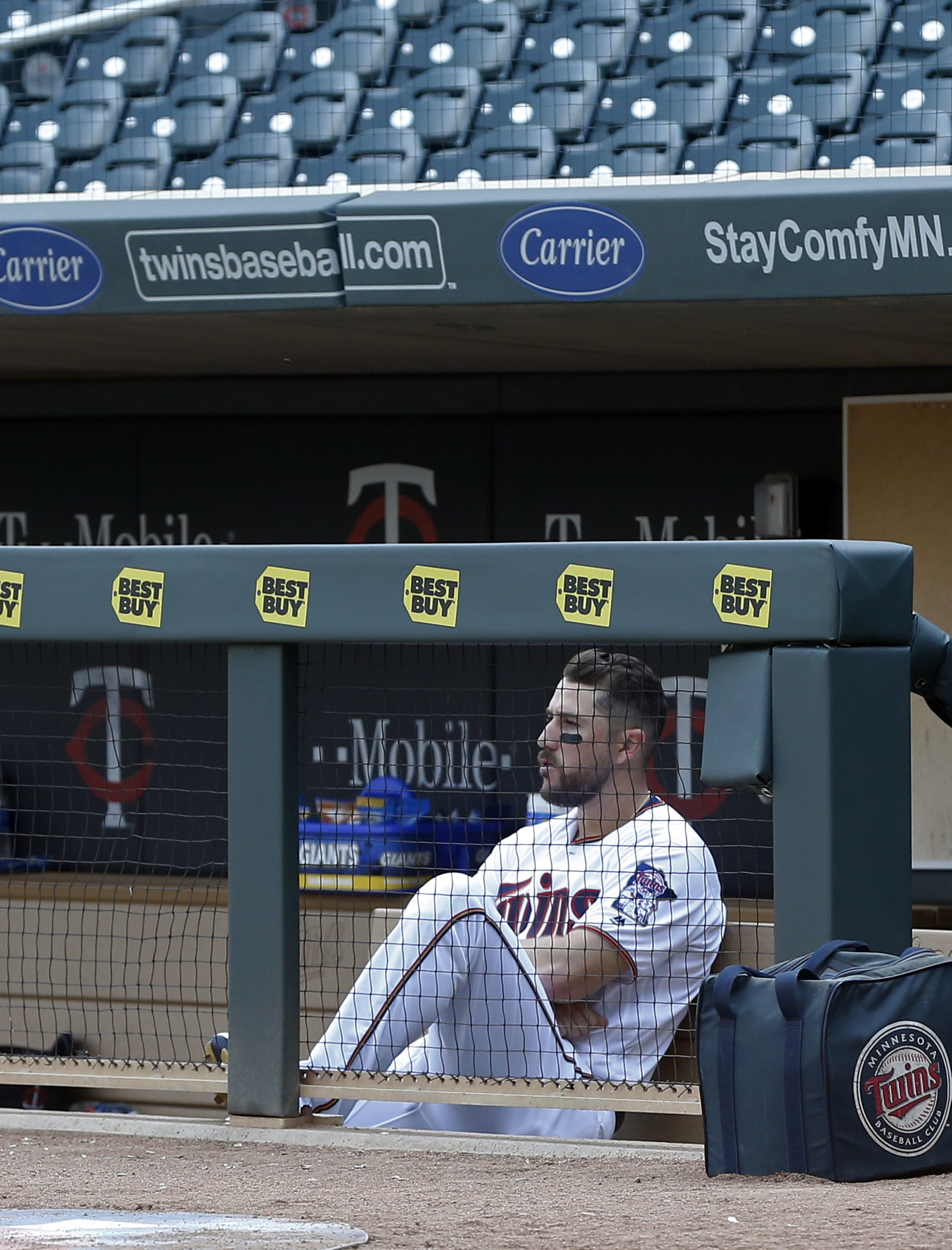 Twins place Trevor Plouffe on DL with intercostal strain