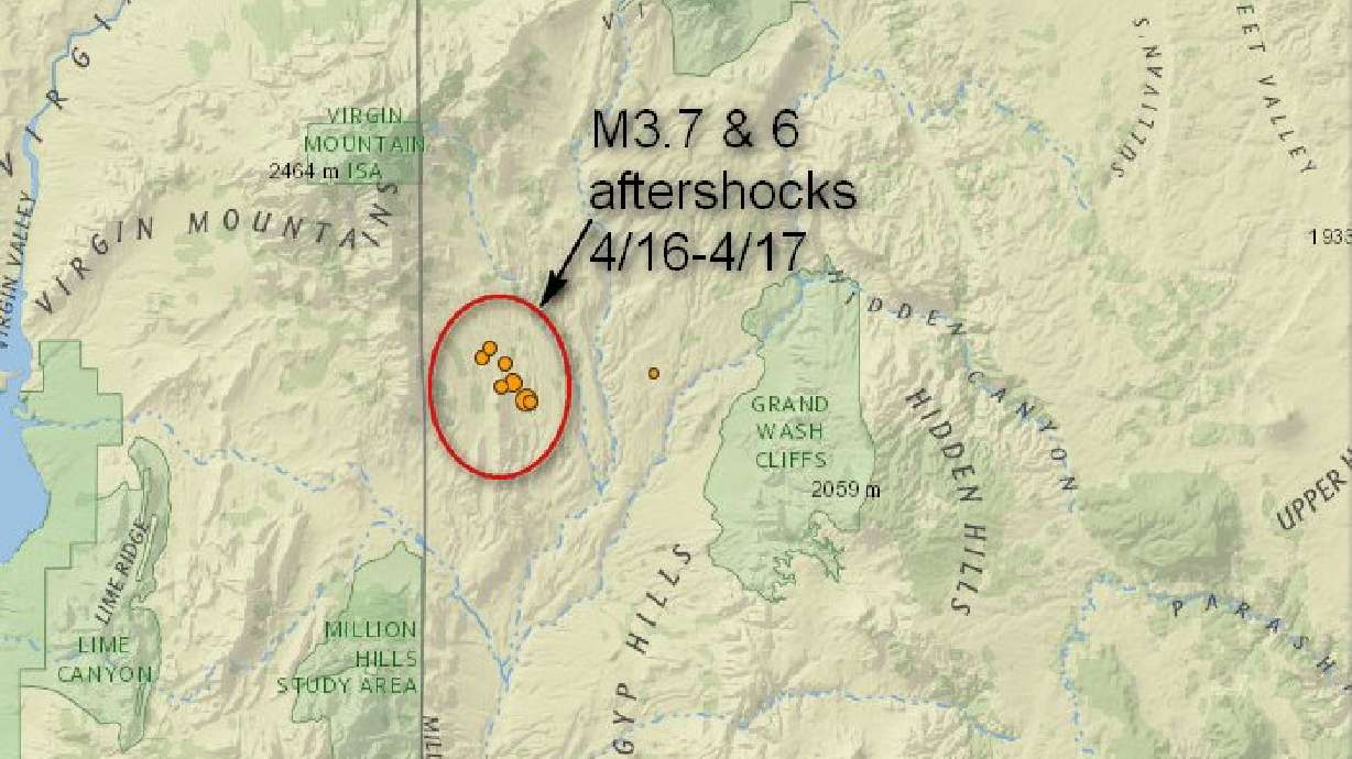 Swarm of small earthquakes near Utah-Arizona border enters 4th week