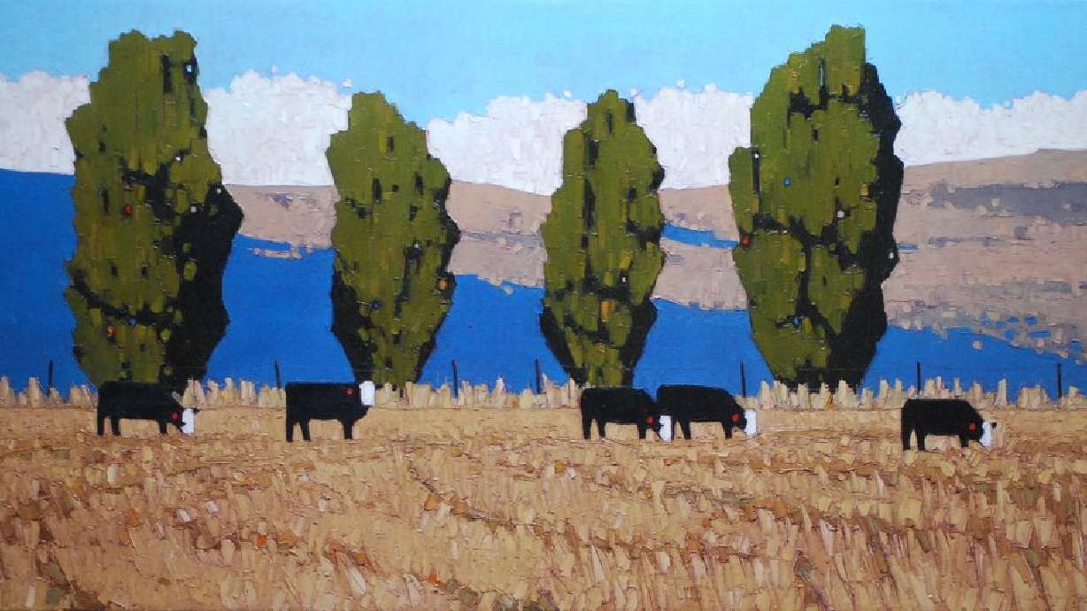 Millcreek artist paints symbolism into landscapes