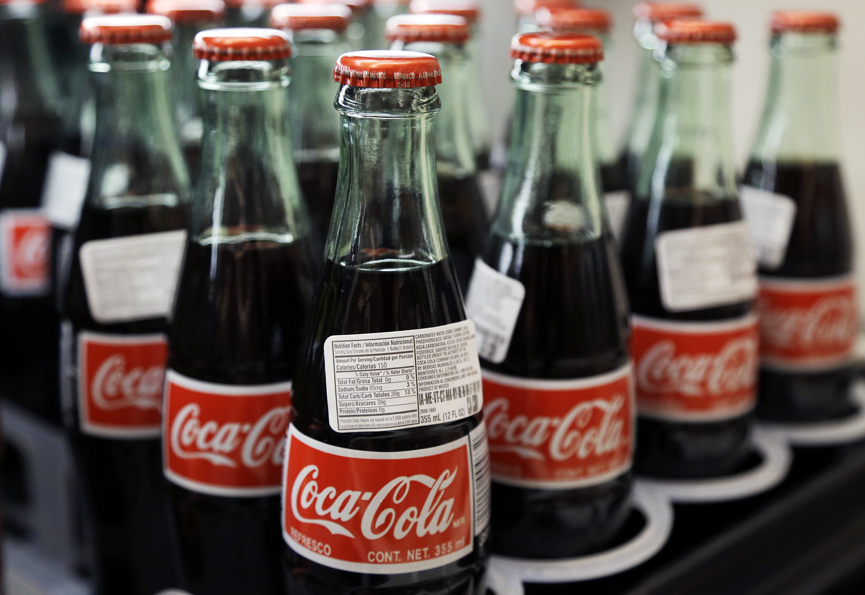 Coke's namesake sodas see declines in key countries