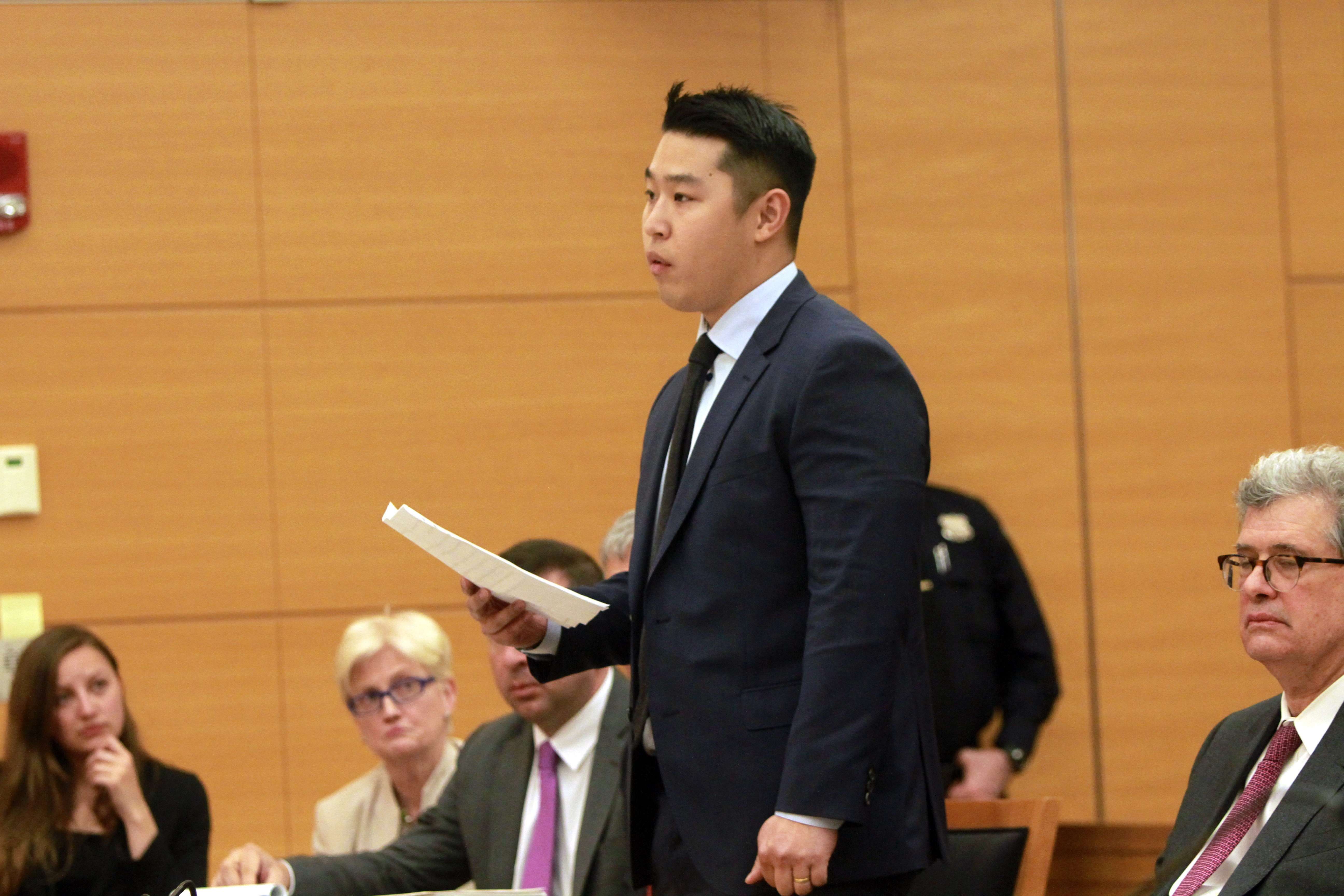 Officer's sentence in stairway killing leaves divide, dismay