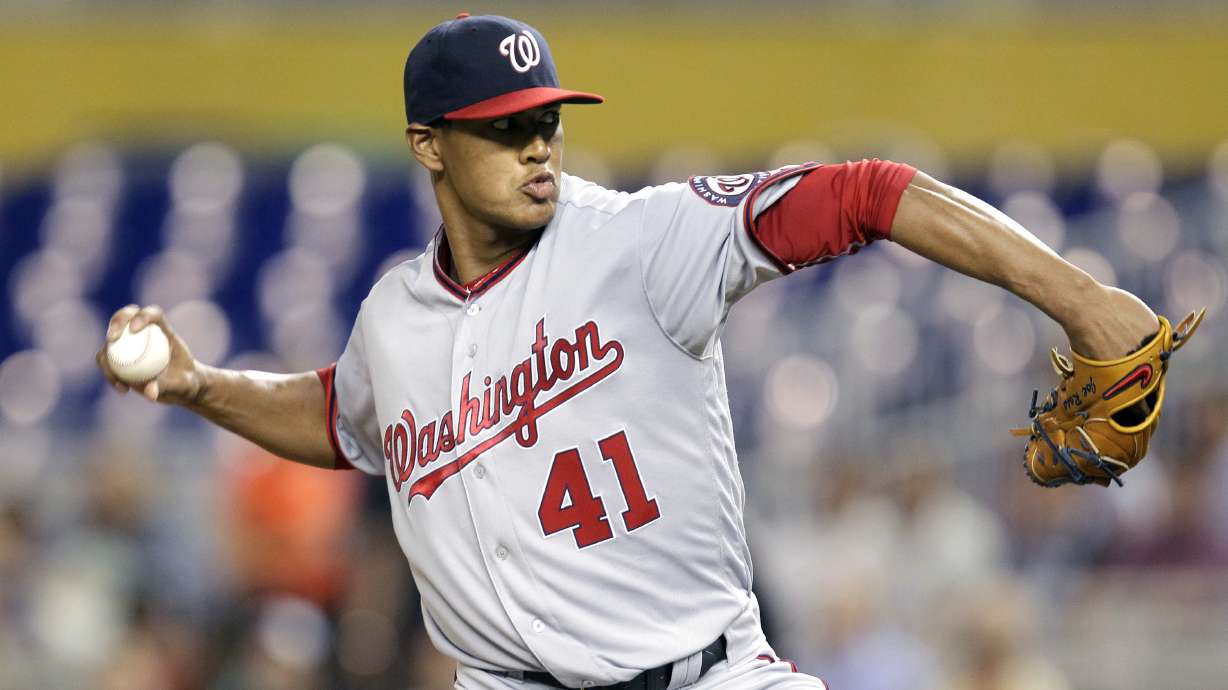 4 relievers combine to go 7 innings as Nats beat Marlins 3-1
