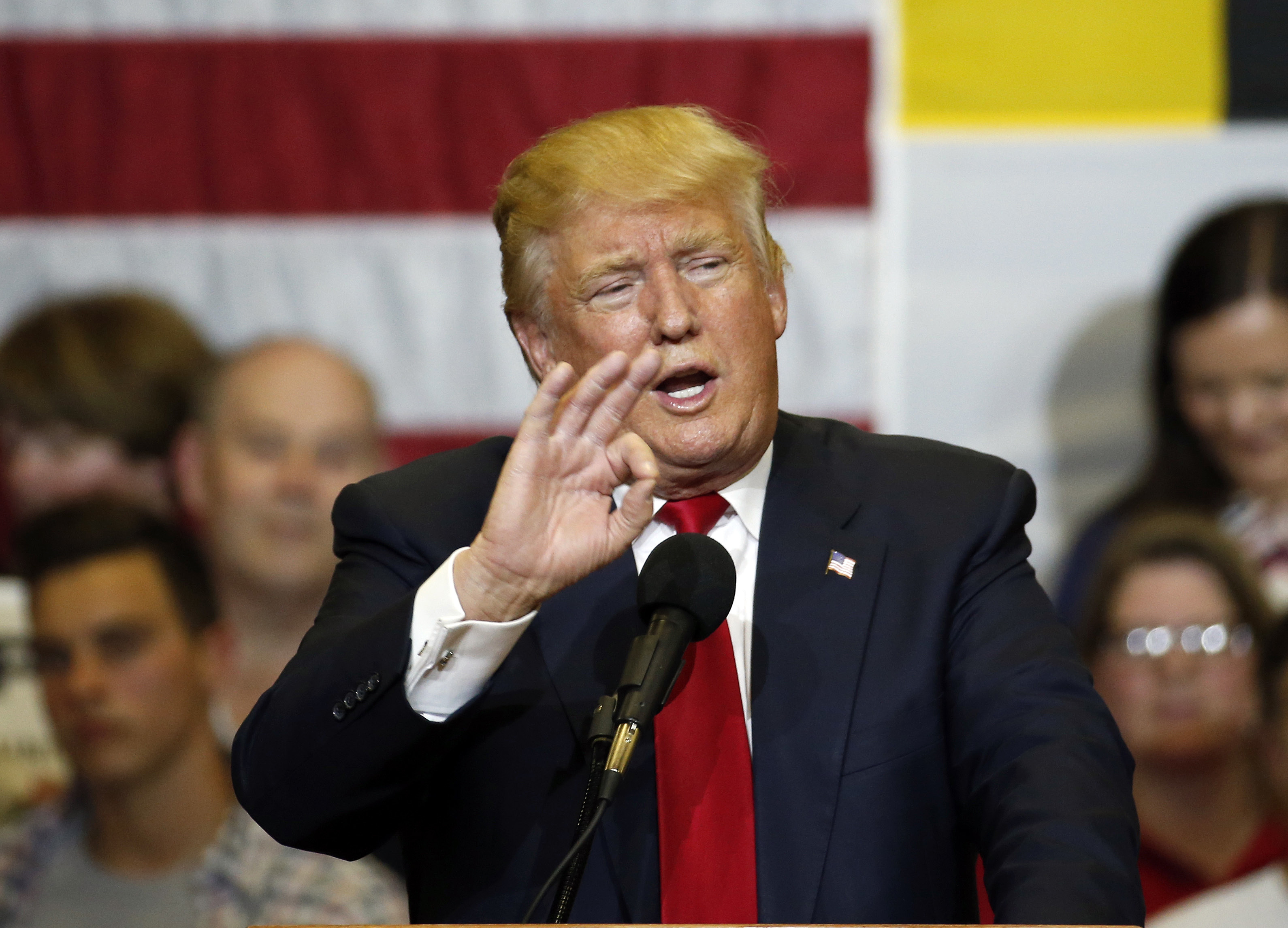 The Latest: Sanders celebrates praise from Joe Biden