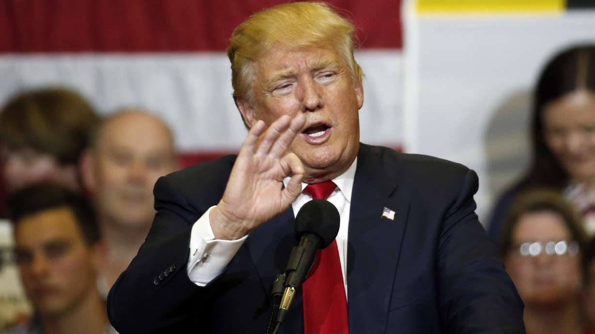 The Latest: Sanders celebrates praise from Joe Biden