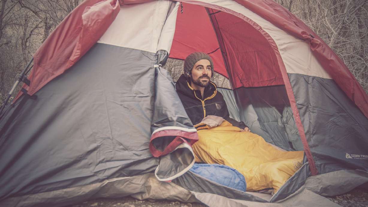 Utahns’ wearable, heated sleeping bag liner charges phones