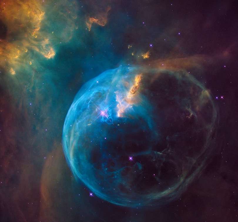 NASA releases beautiful ‘Bubble Nebula' image on Hubble Telescope's 26th birthday