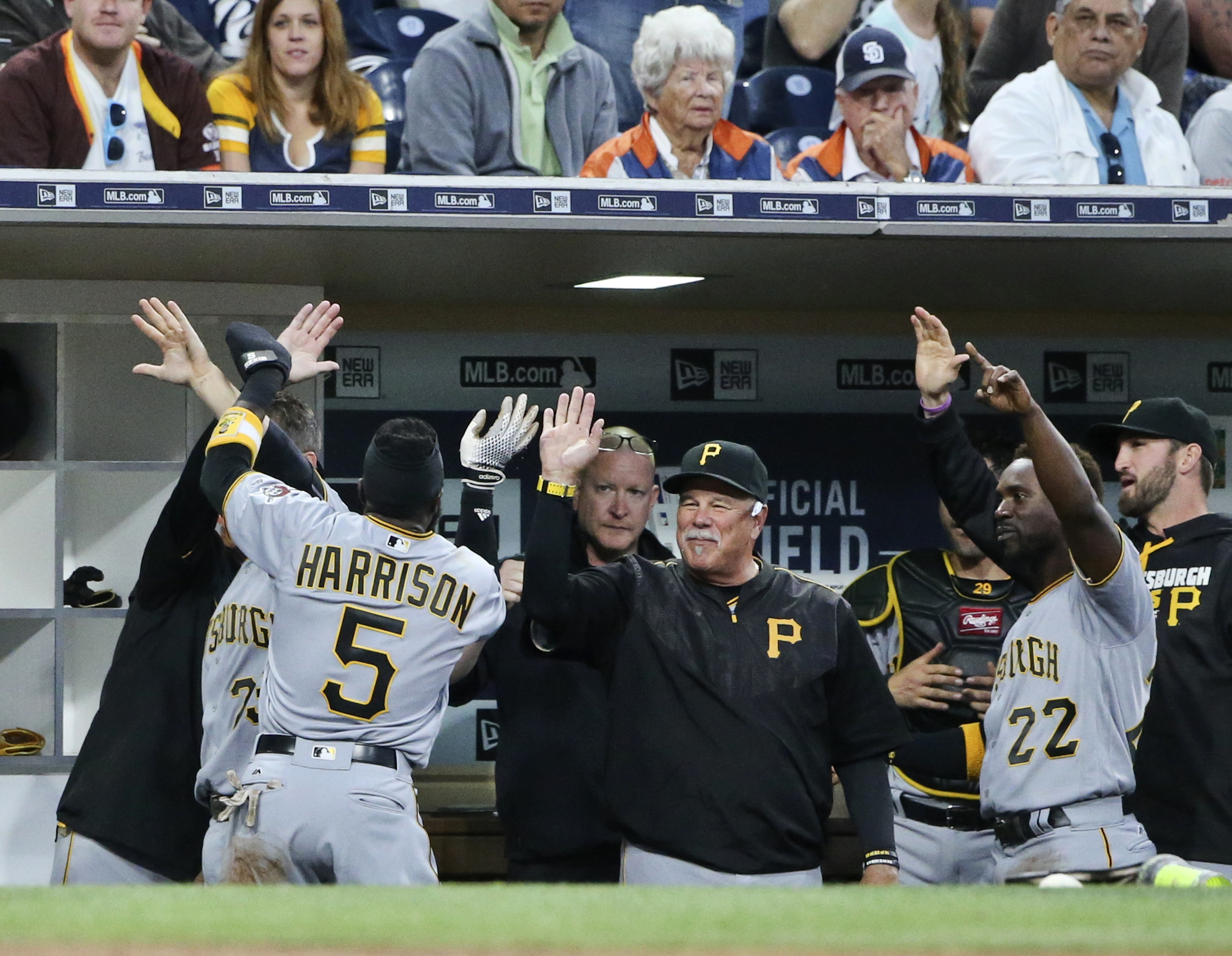 Cole pitches well, Pirates rout Padres 11-1 to avoid sweep