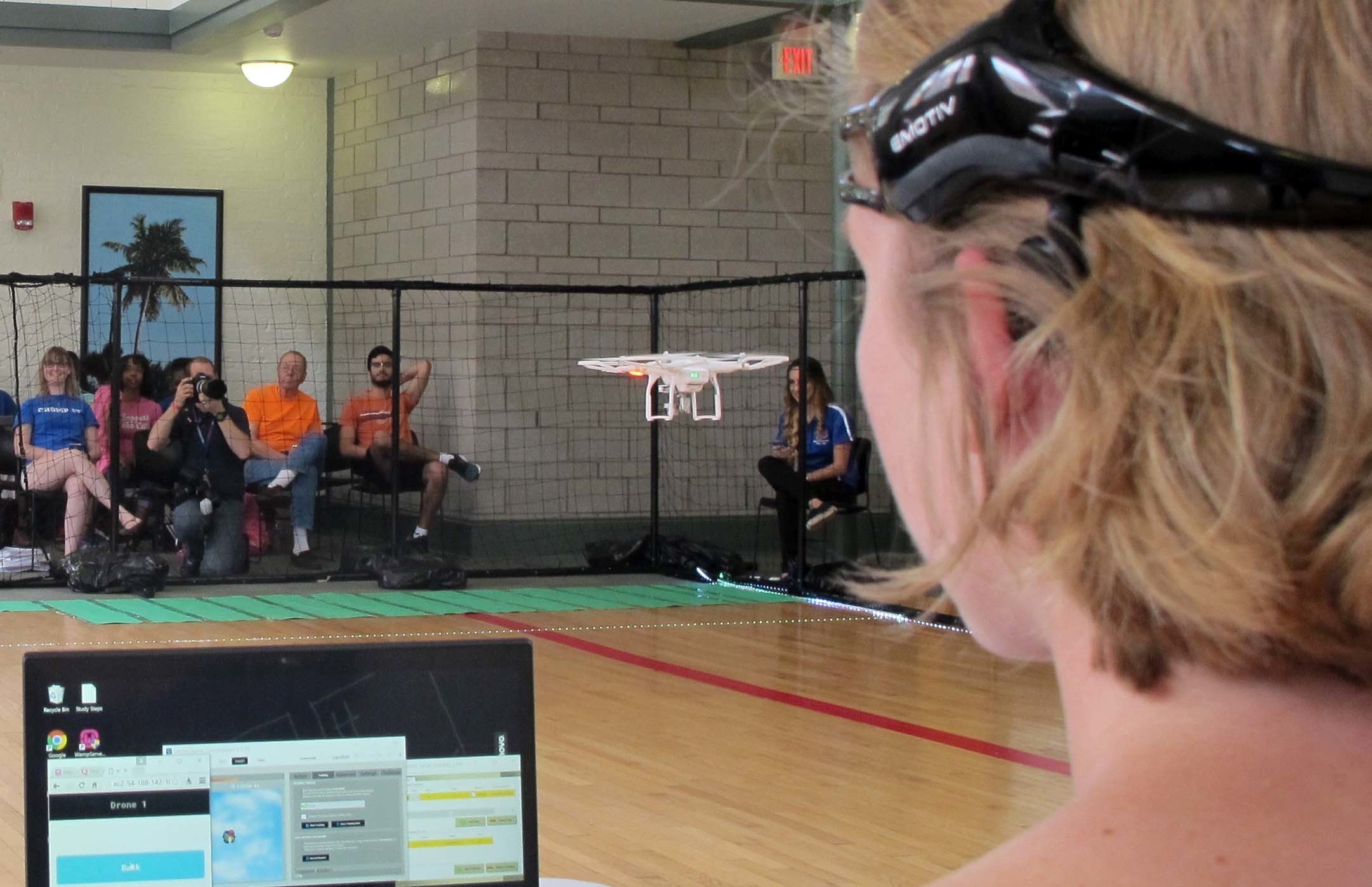 Mind. Blown. Brain-controlled drone race pushes future tech