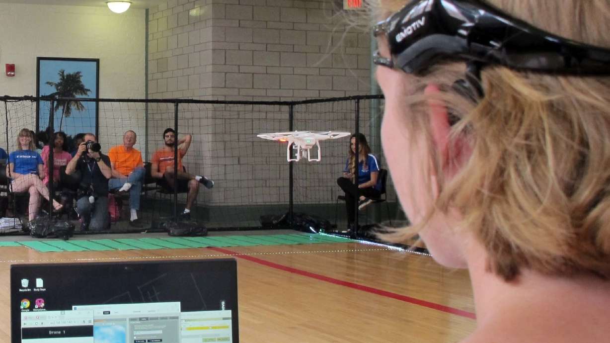 Mind. Blown. Brain-controlled drone race pushes future tech