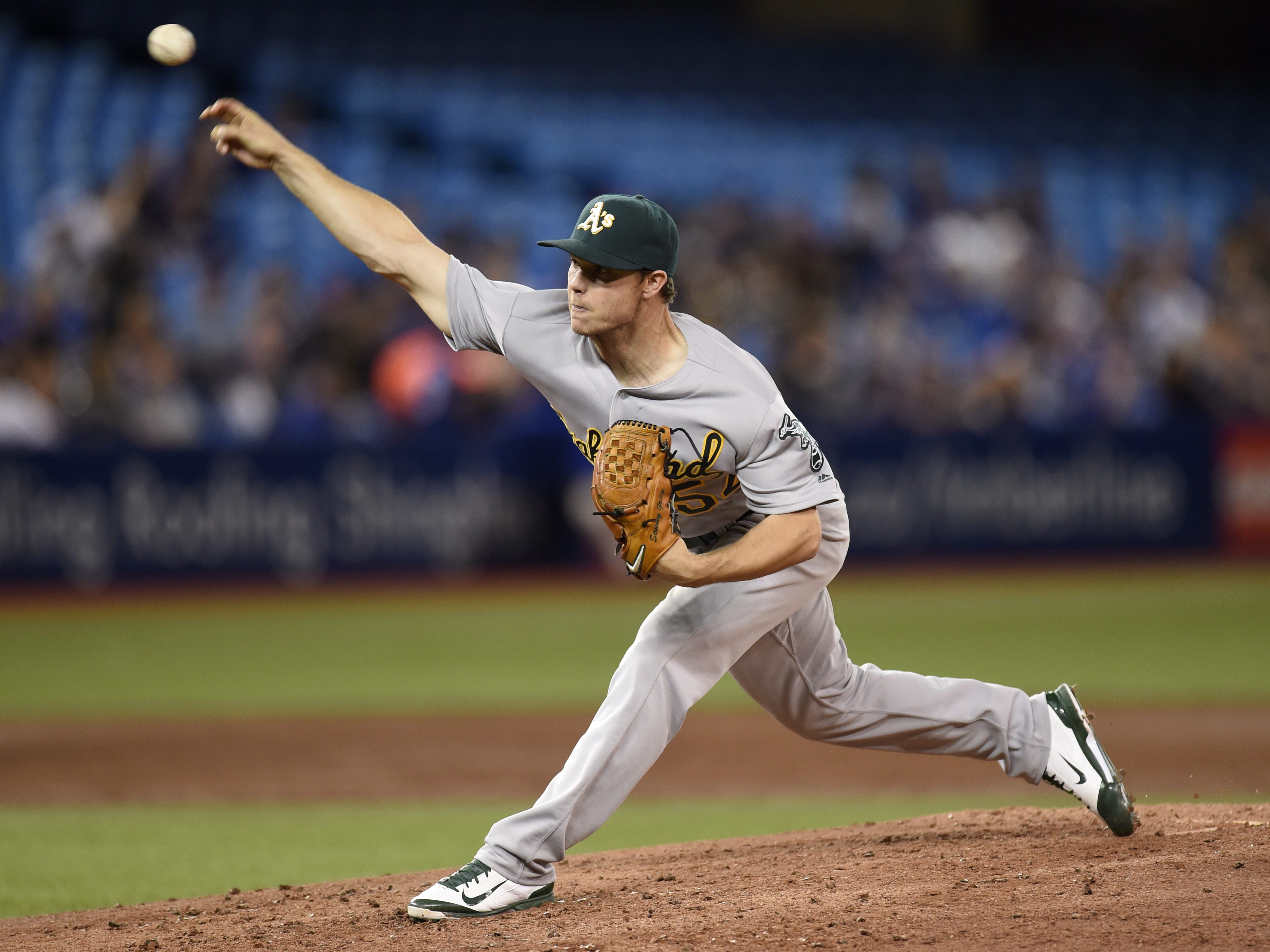 Athletics beat Blue Jays 8-5 for sixth straight win