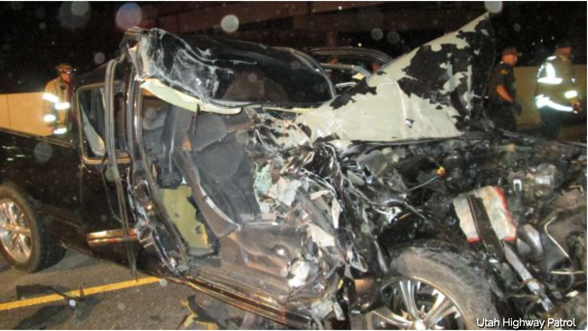 Choque fatal deja una víctima y cierra la I-15 cerca de Spanish Fork 